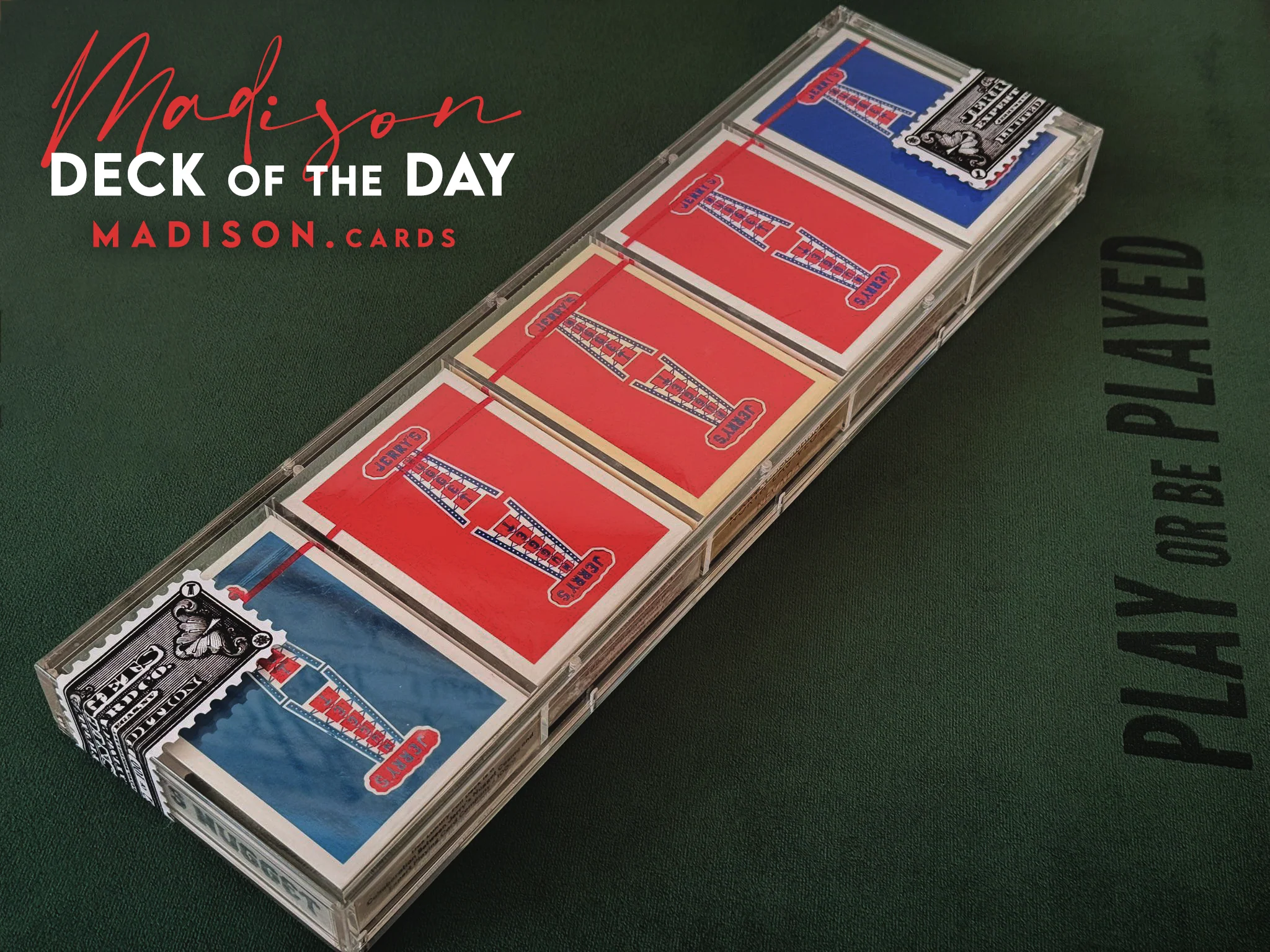 JERRY'S NUGGETS ORIGINAL Playing Cards Carat Set - Number 82/100 - Image 8