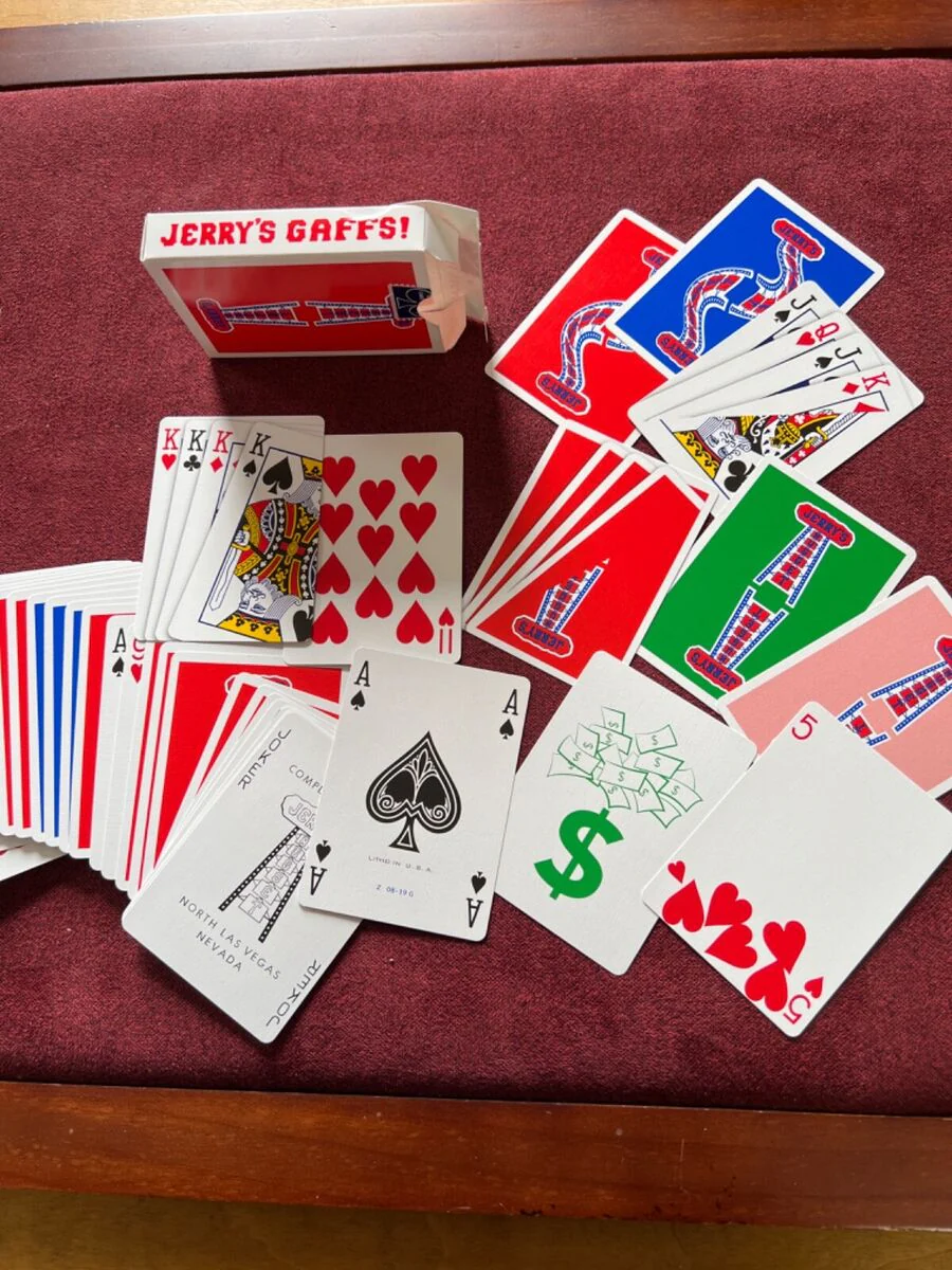 JERRY'S NUGGETs 1970 ORIGINAL + DANIELS JERRY'S NUGGET AND GAFF DECK - Image 4
