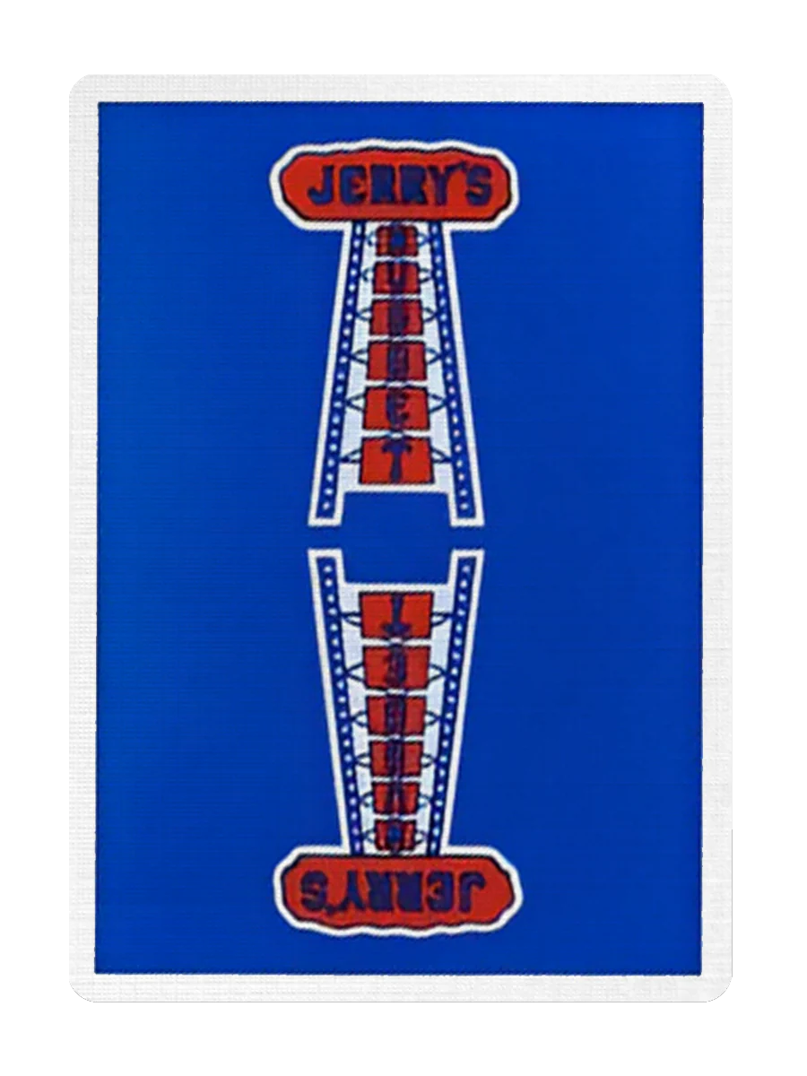 JERRY'S NUGGETS Playing Cards - Vintage Feel First Edition 302/1000 (Blue)