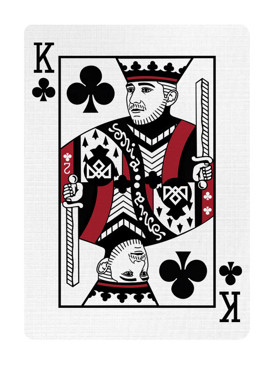 KING of CLUBS - CUSTOM COURT CARD - Image 3