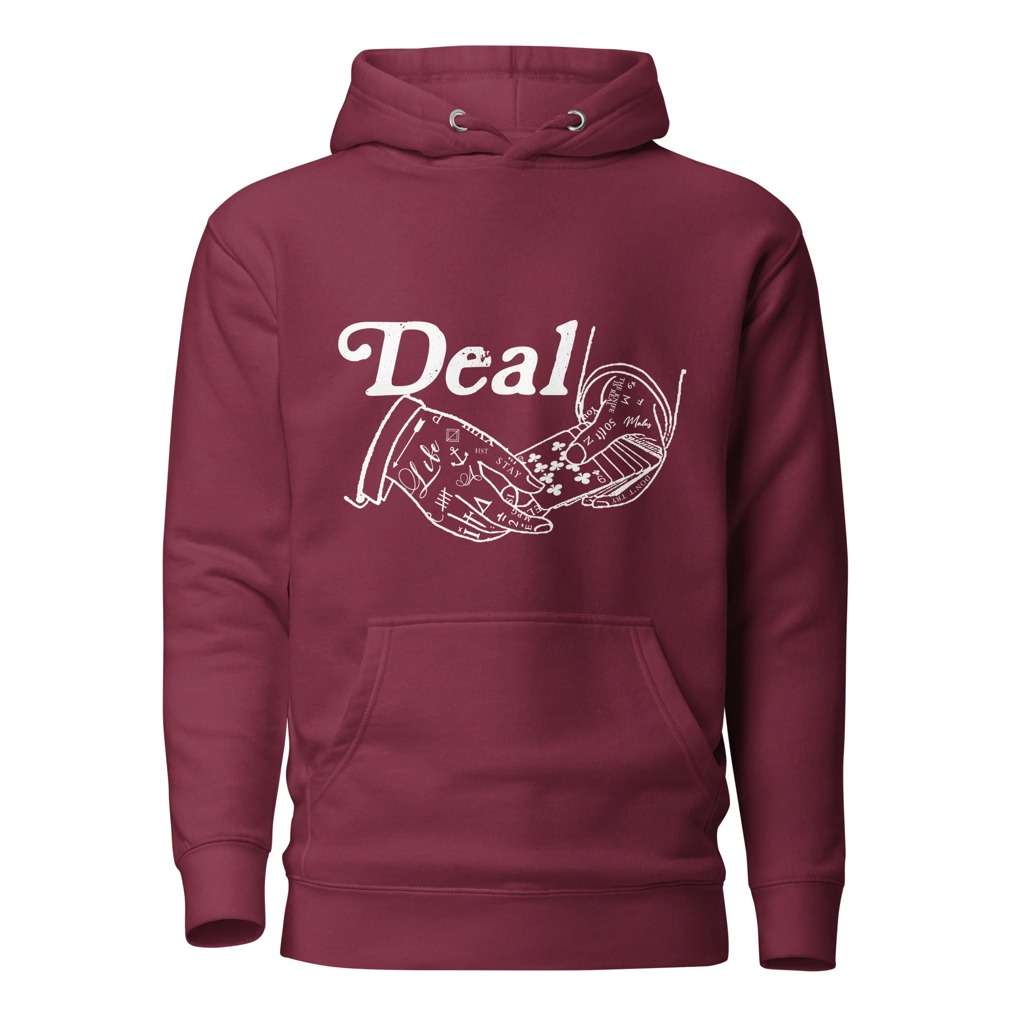 MAD DEAL HOOD ( White Print ) - Image 4