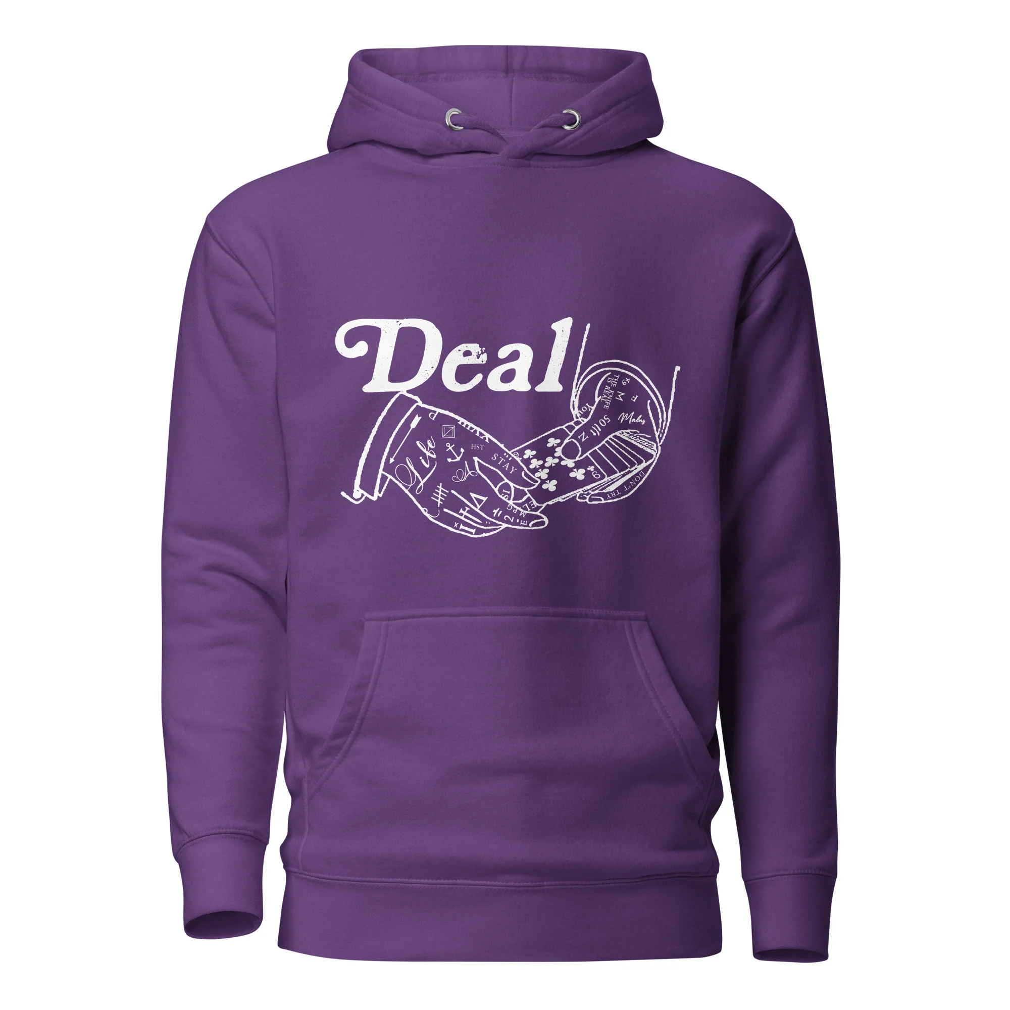 MAD DEAL HOOD ( White Print ) - Image 6
