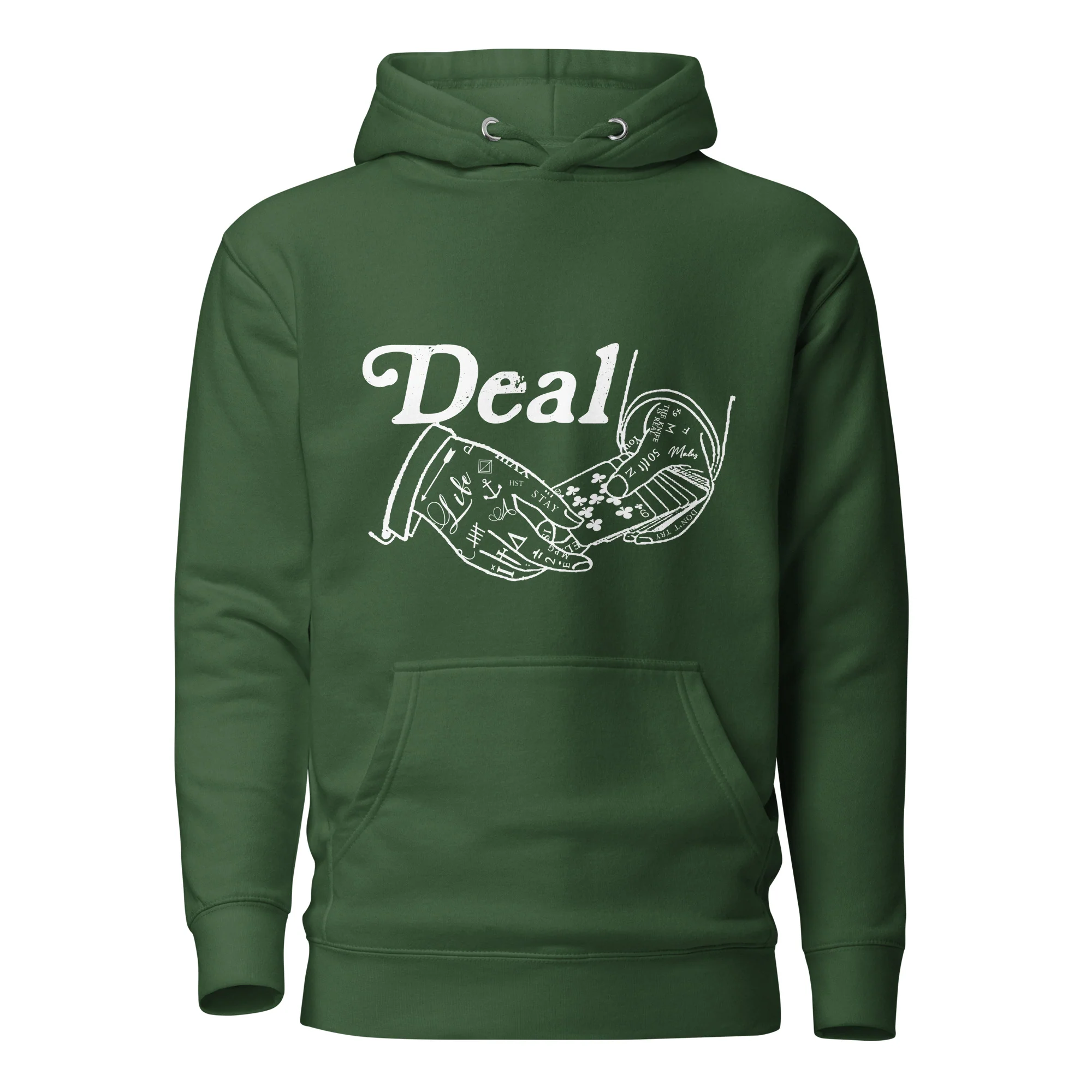 MAD DEAL HOOD ( White Print ) - Image 7