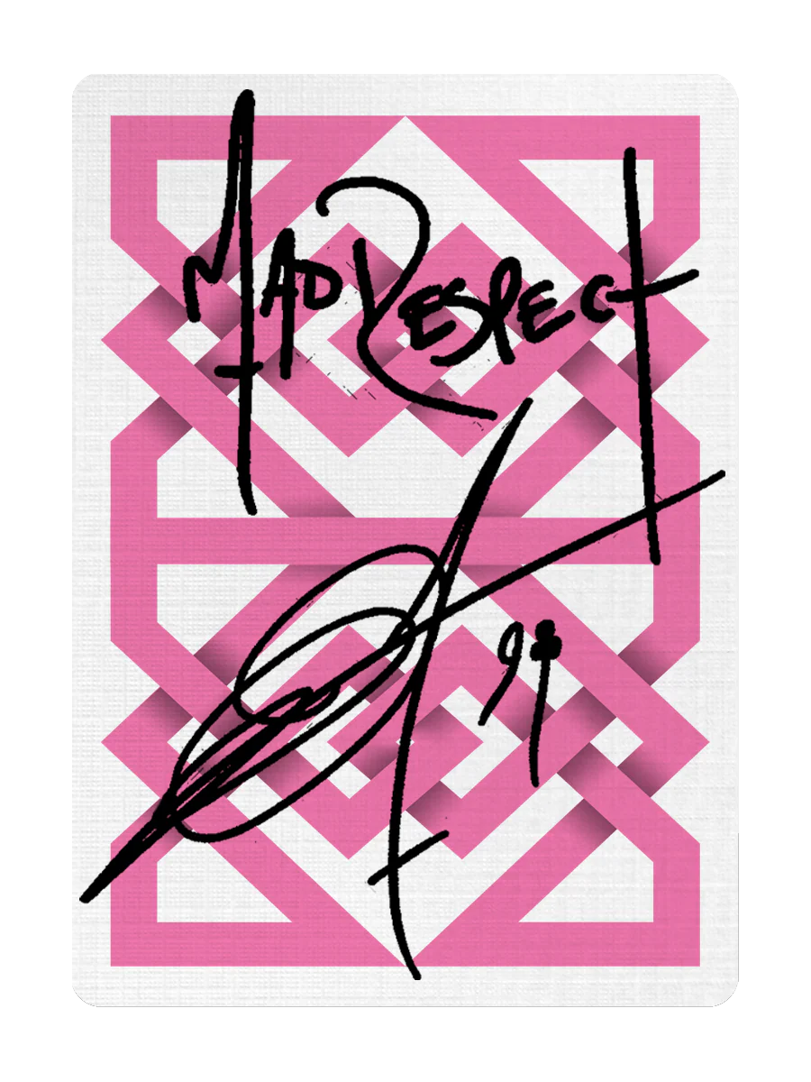 The MAD DECK Playing Cards - PINK - Image 5