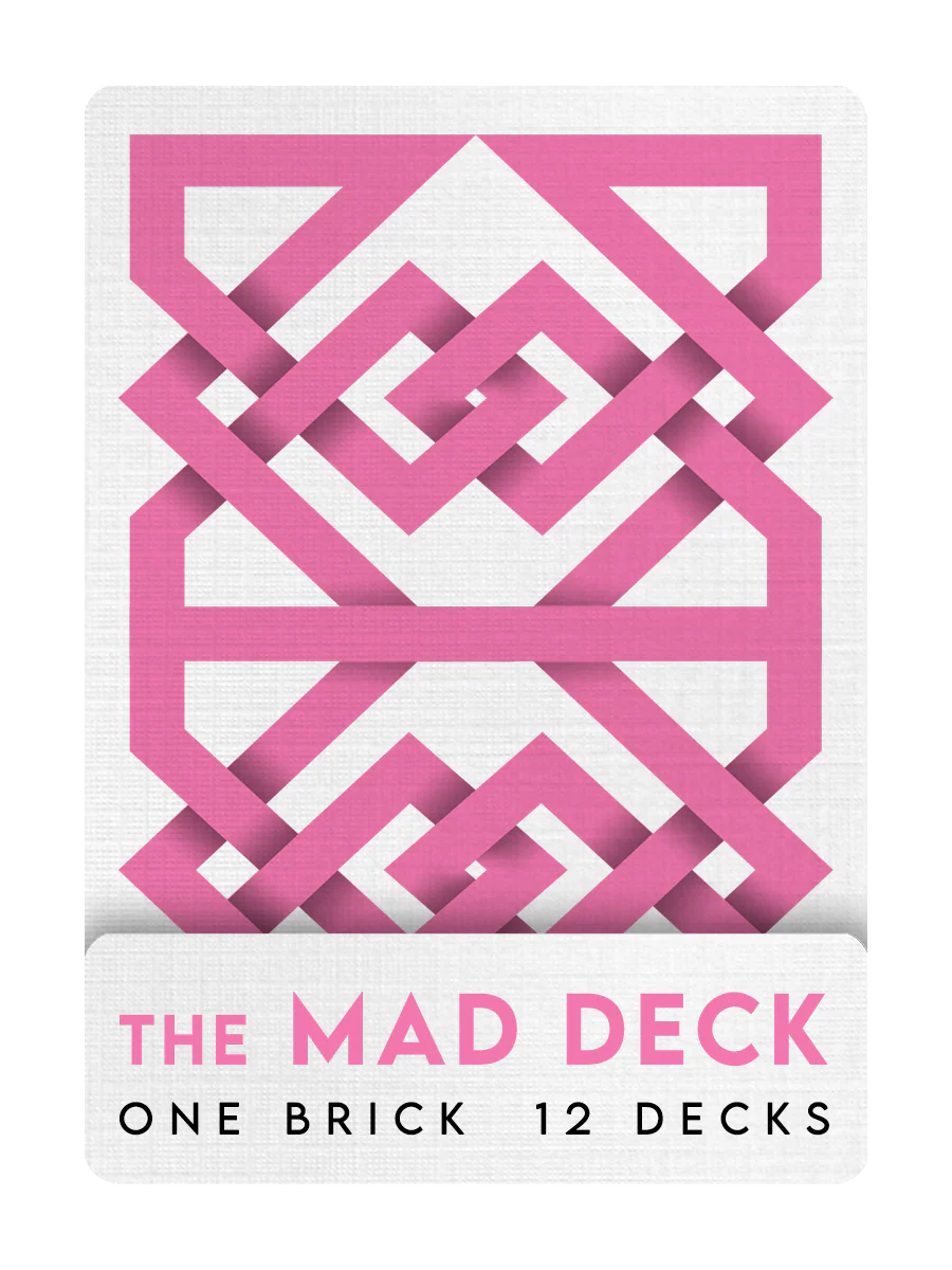 The MAD DECK Playing Cards - PINK - Image 6