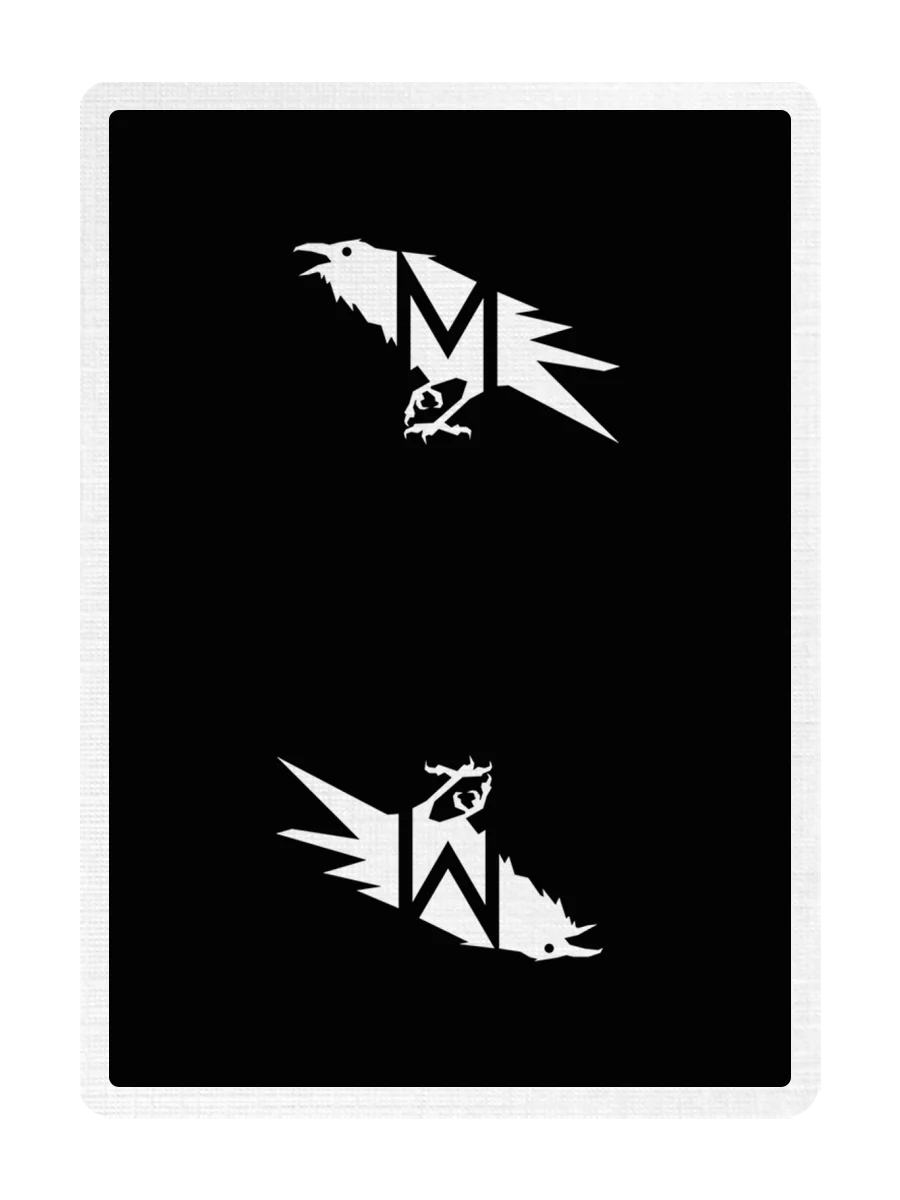 CHARLIE MADISON ( BLACK ) Playing Cards