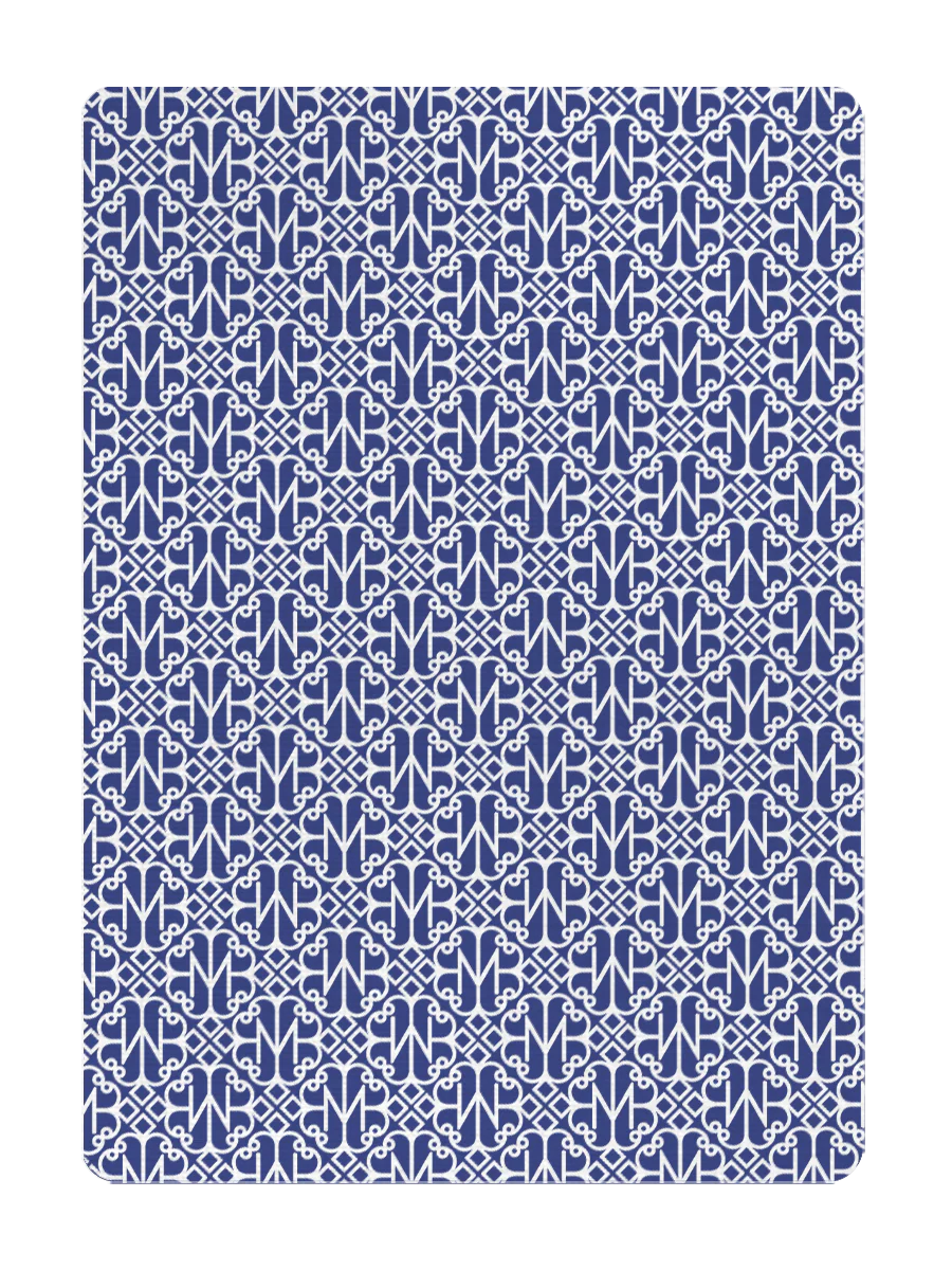 MADISON DEALERS ( BLUE ) Playing Cards