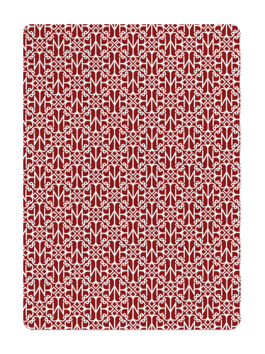 MADISON DEALERS ( V1 RED BORDERLESS ) Playing Cards