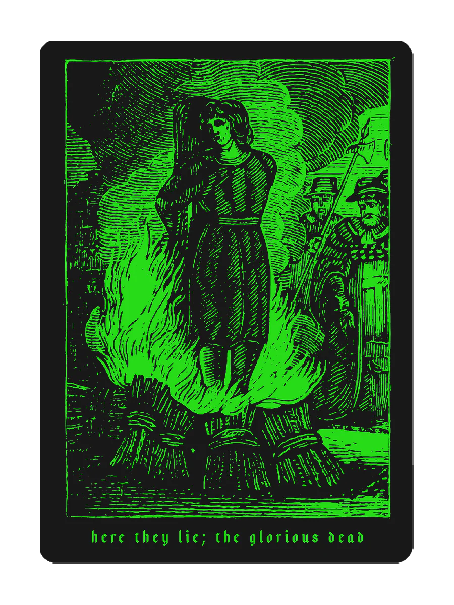 MADISON MARTYRS Playing Cards