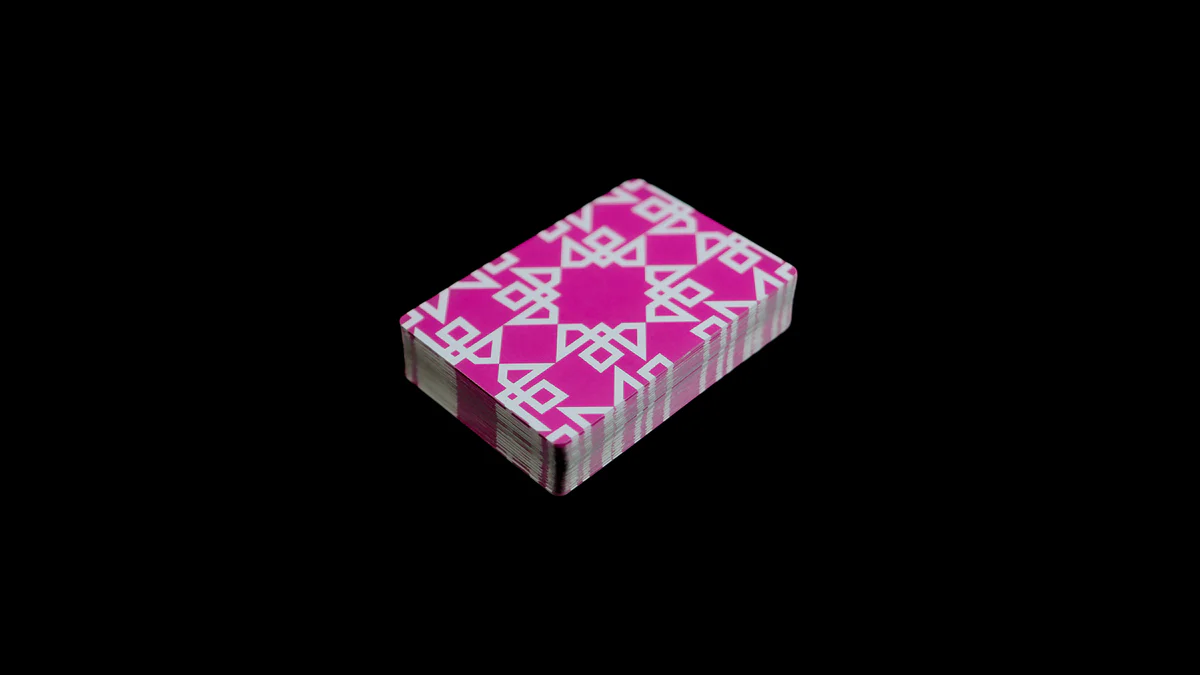 MADISON MASTERS Playing Cards - PINK - Image 4