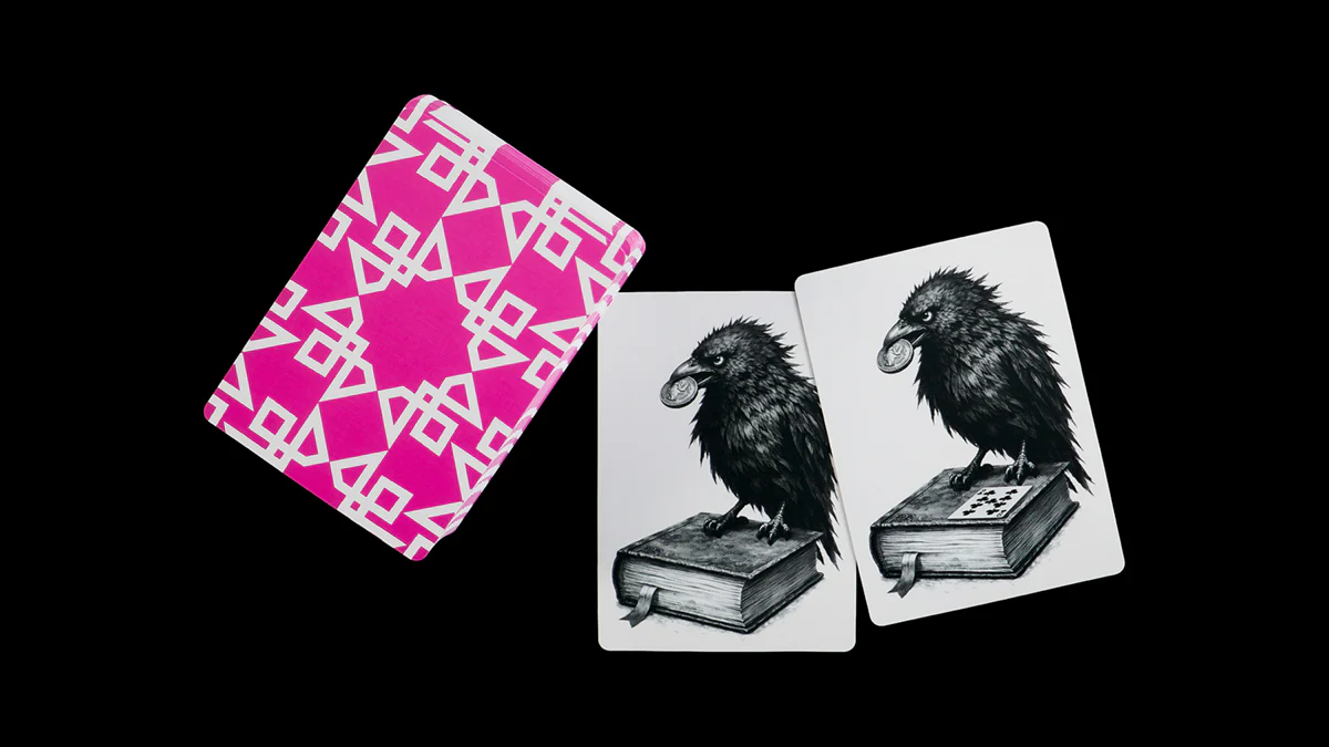MADISON MASTERS Playing Cards - PINK - Image 6