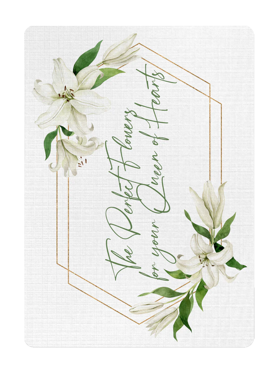 FLOURISH by SUZAN Playing Cards - MADISON ONE ENTRY - Image 2