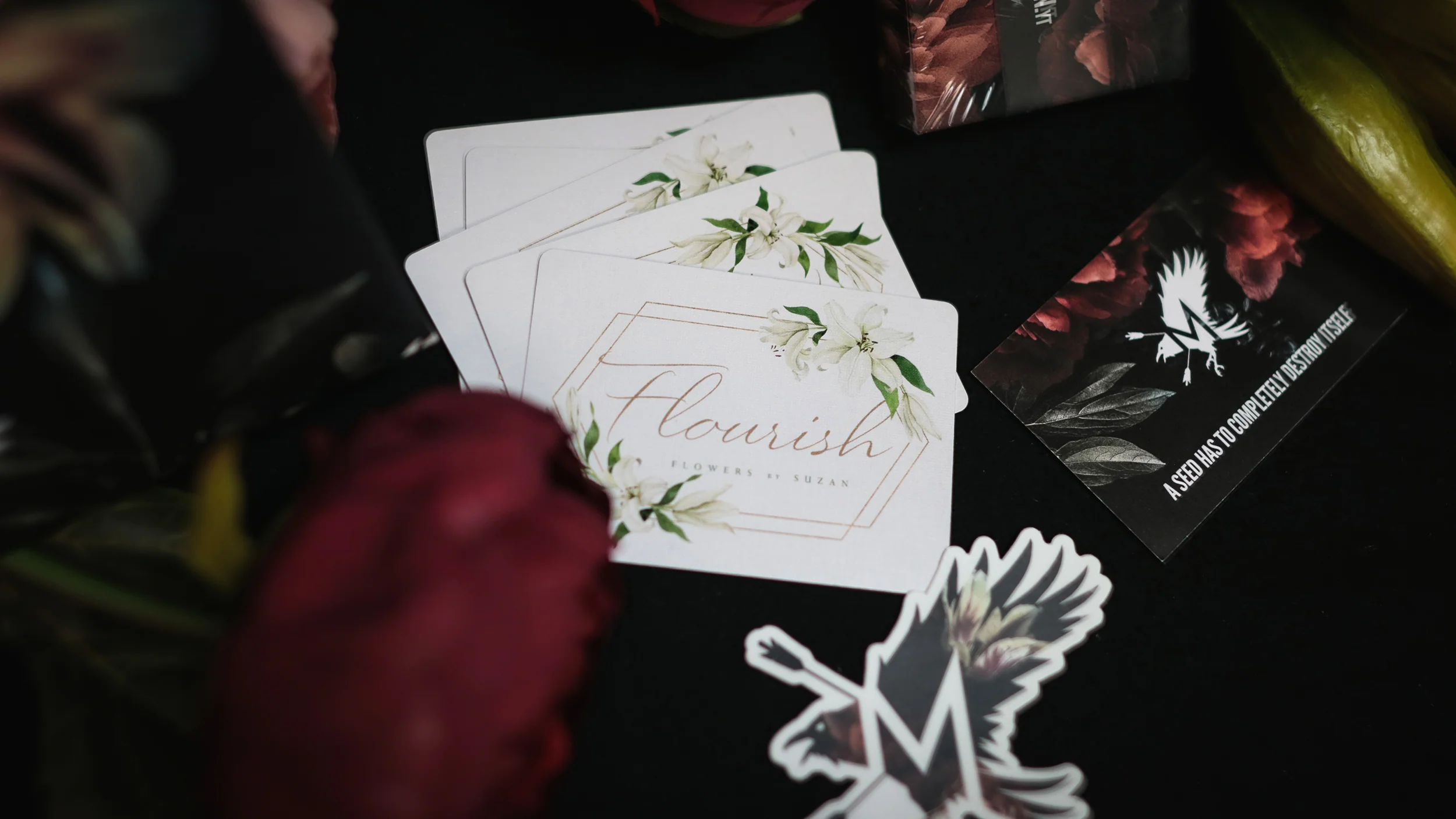 FLOURISH by SUZAN Playing Cards - MADISON ONE ENTRY - Image 3