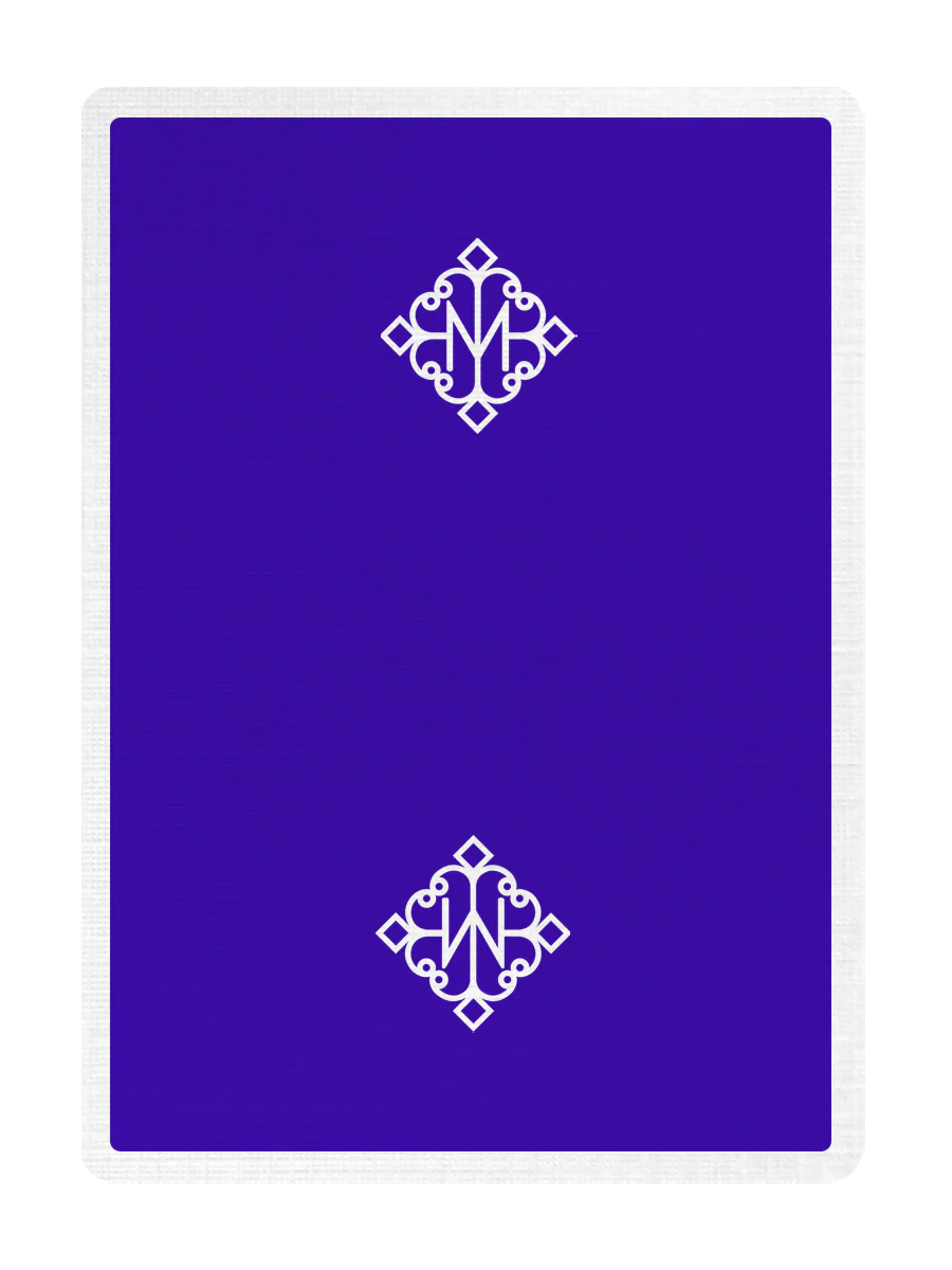 MADISON ROUNDERS ( BLUE ) Playing Cards