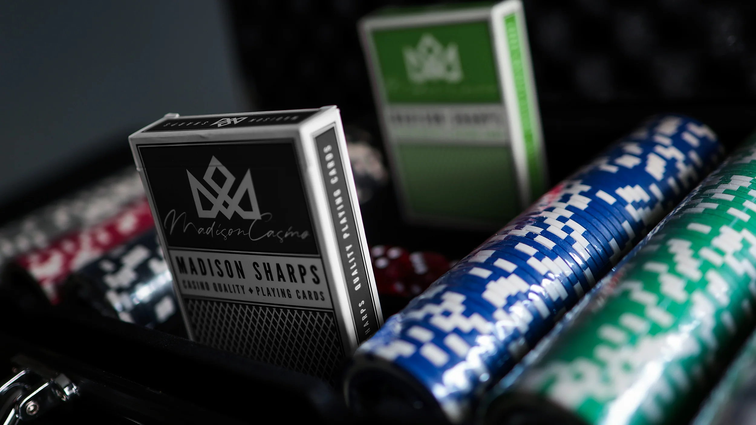 MADISON SHARPS Playing Cards - BLACK - Image 13