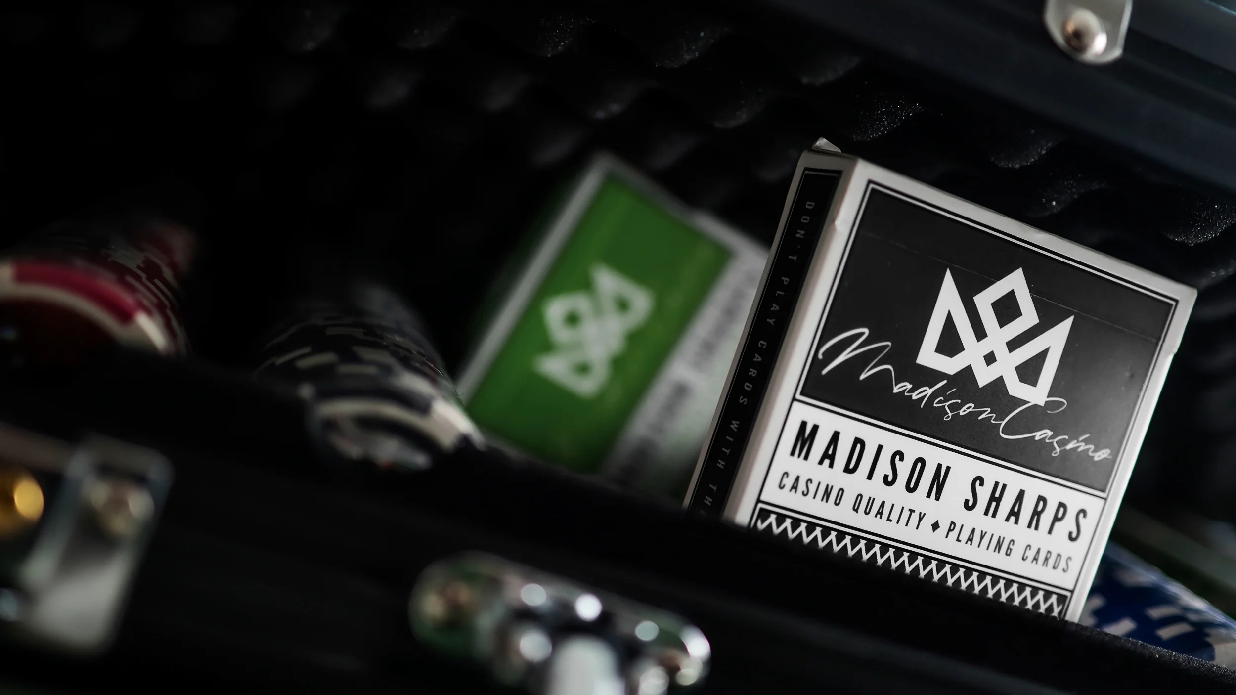MADISON SHARPS Playing Cards - BLACK - Image 16