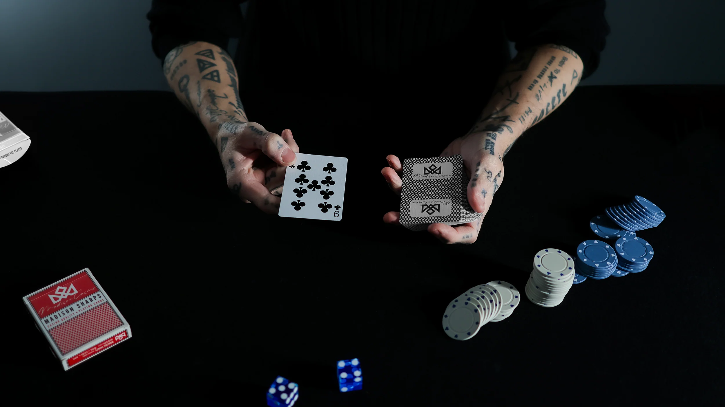 MADISON SHARPS Playing Cards - BLACK - Image 17