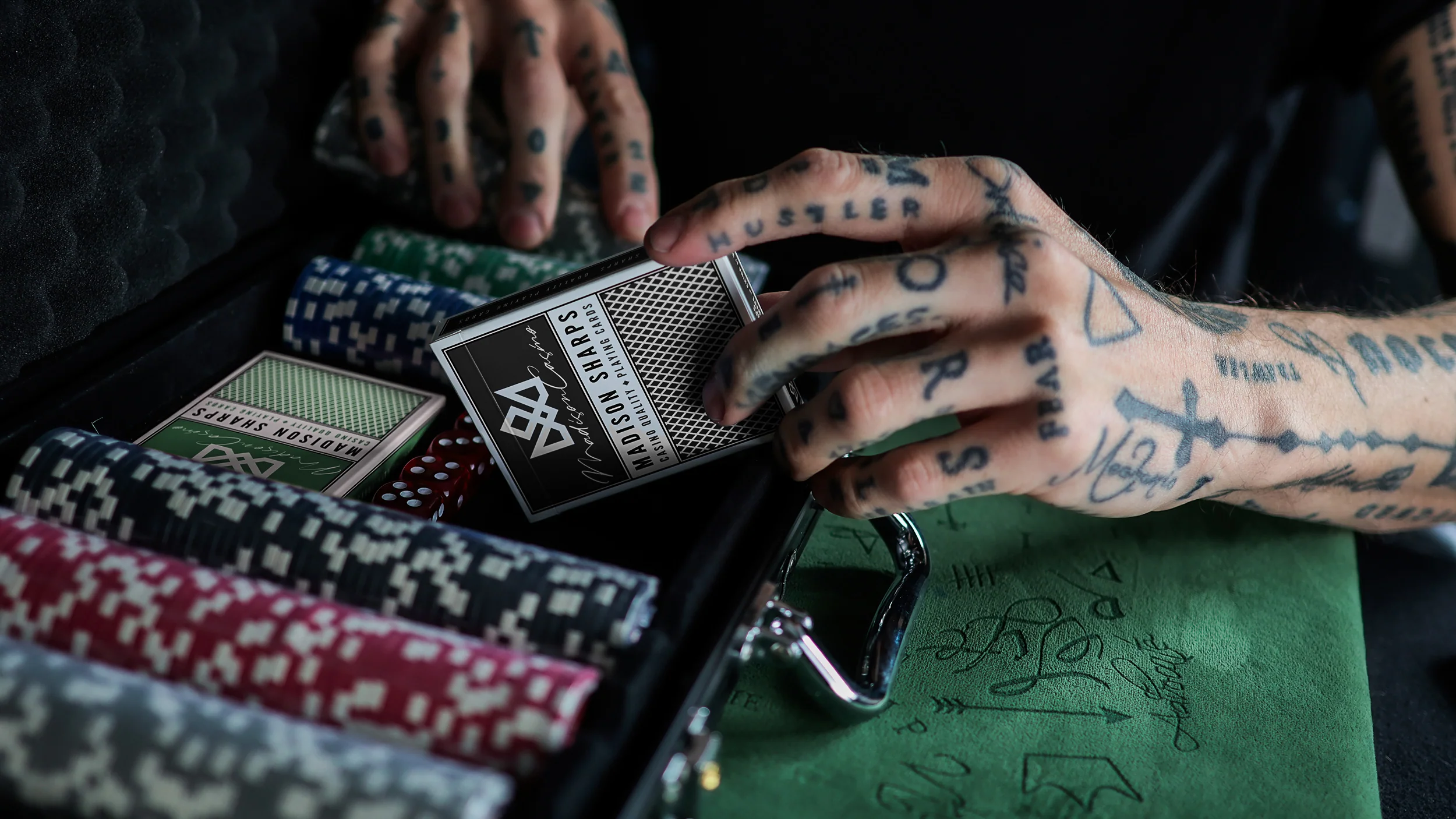 MADISON SHARPS Playing Cards - BLACK - Image 19