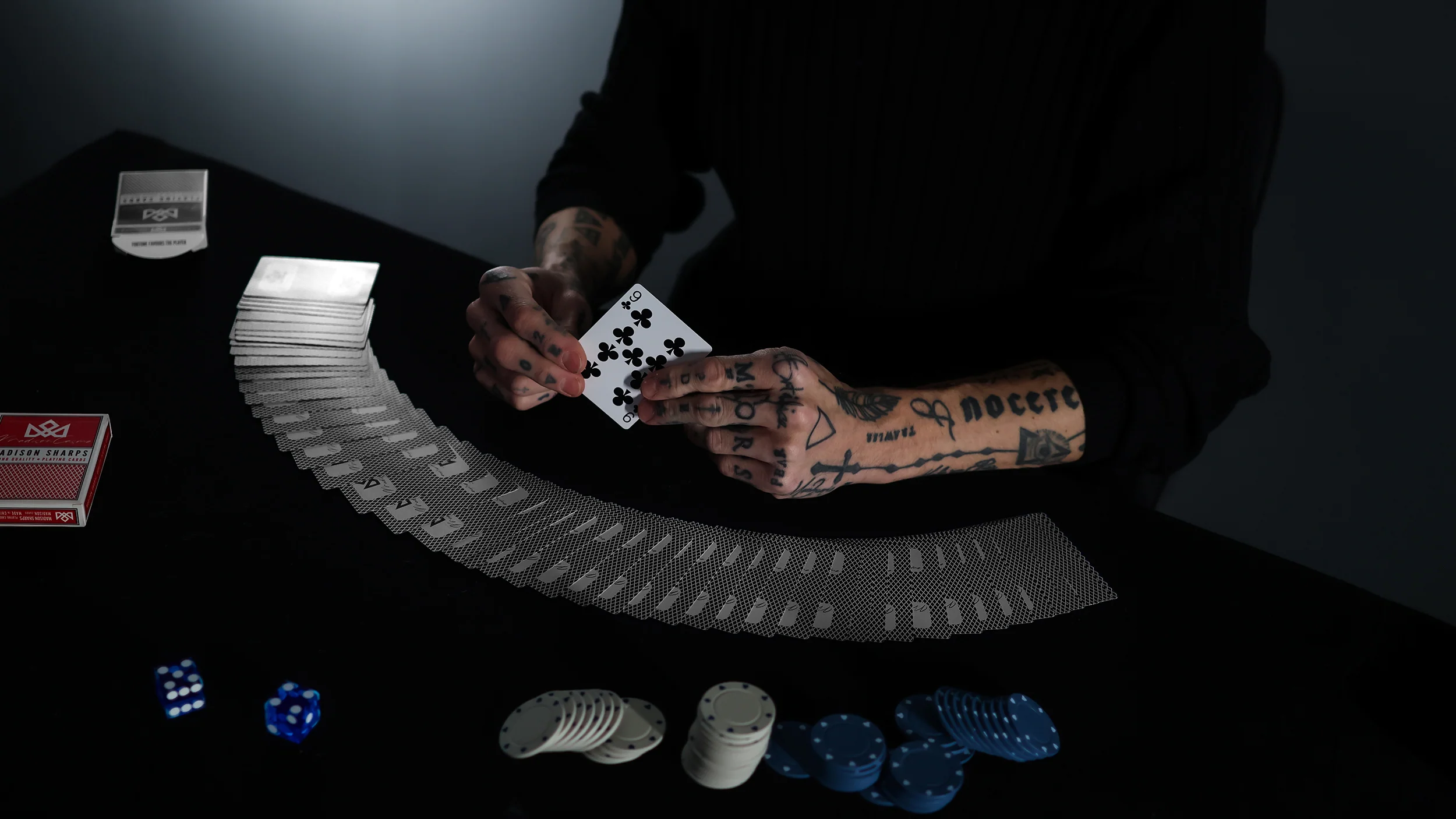 MADISON SHARPS Playing Cards - BLACK - Image 23