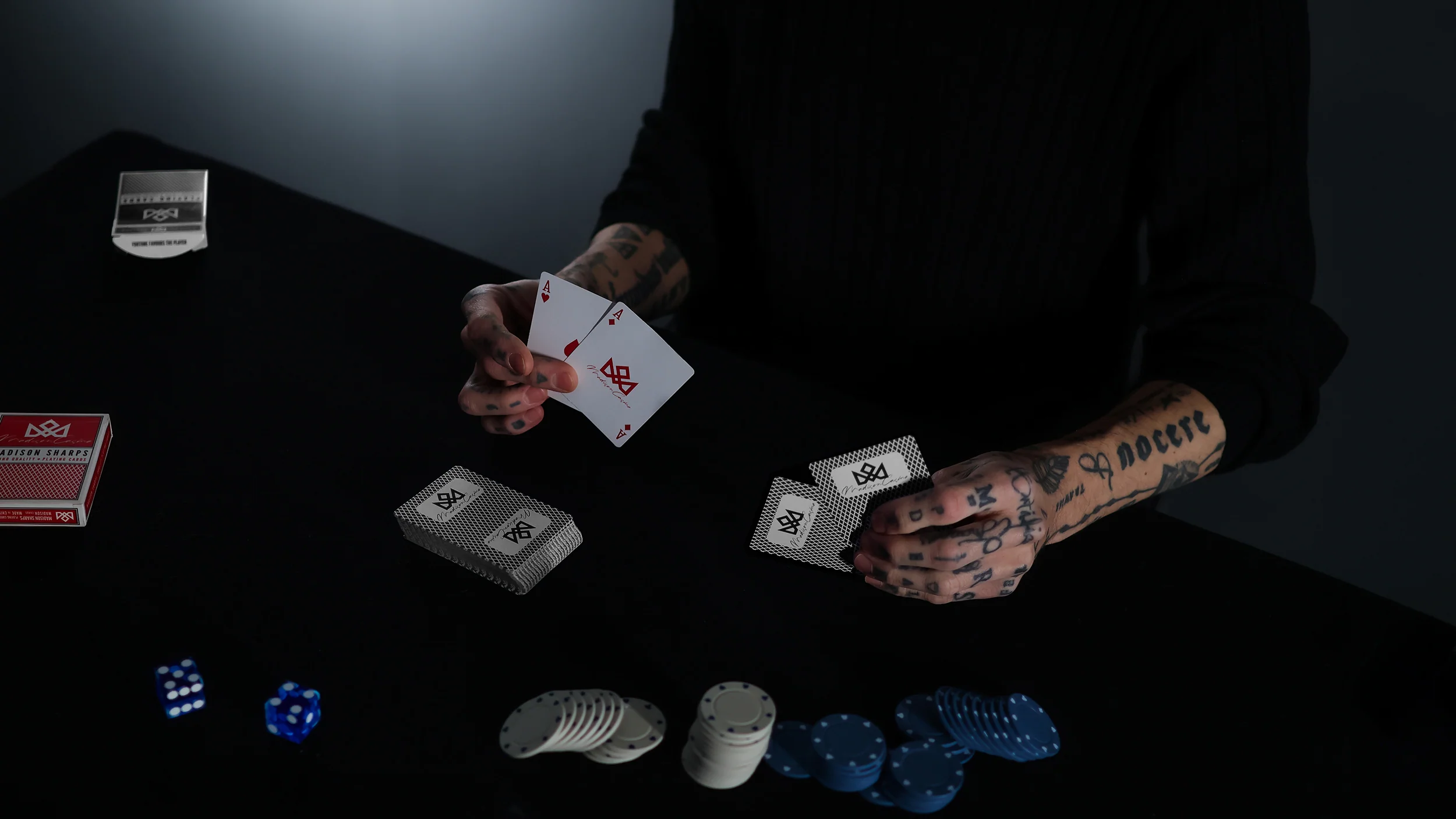 MADISON SHARPS Playing Cards - BLACK - Image 26