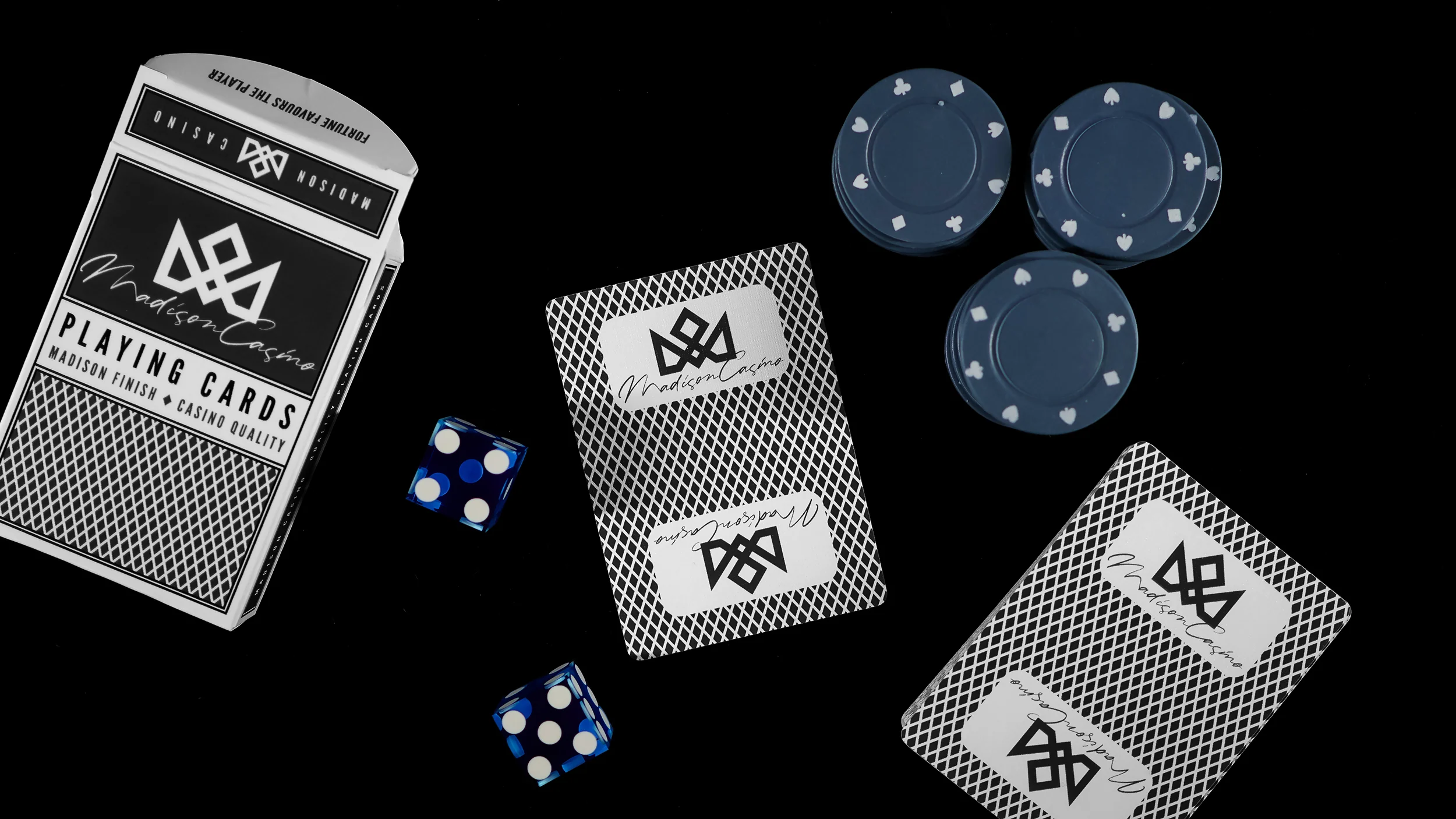 MADISON SHARPS Playing Cards - BLACK - Image 29
