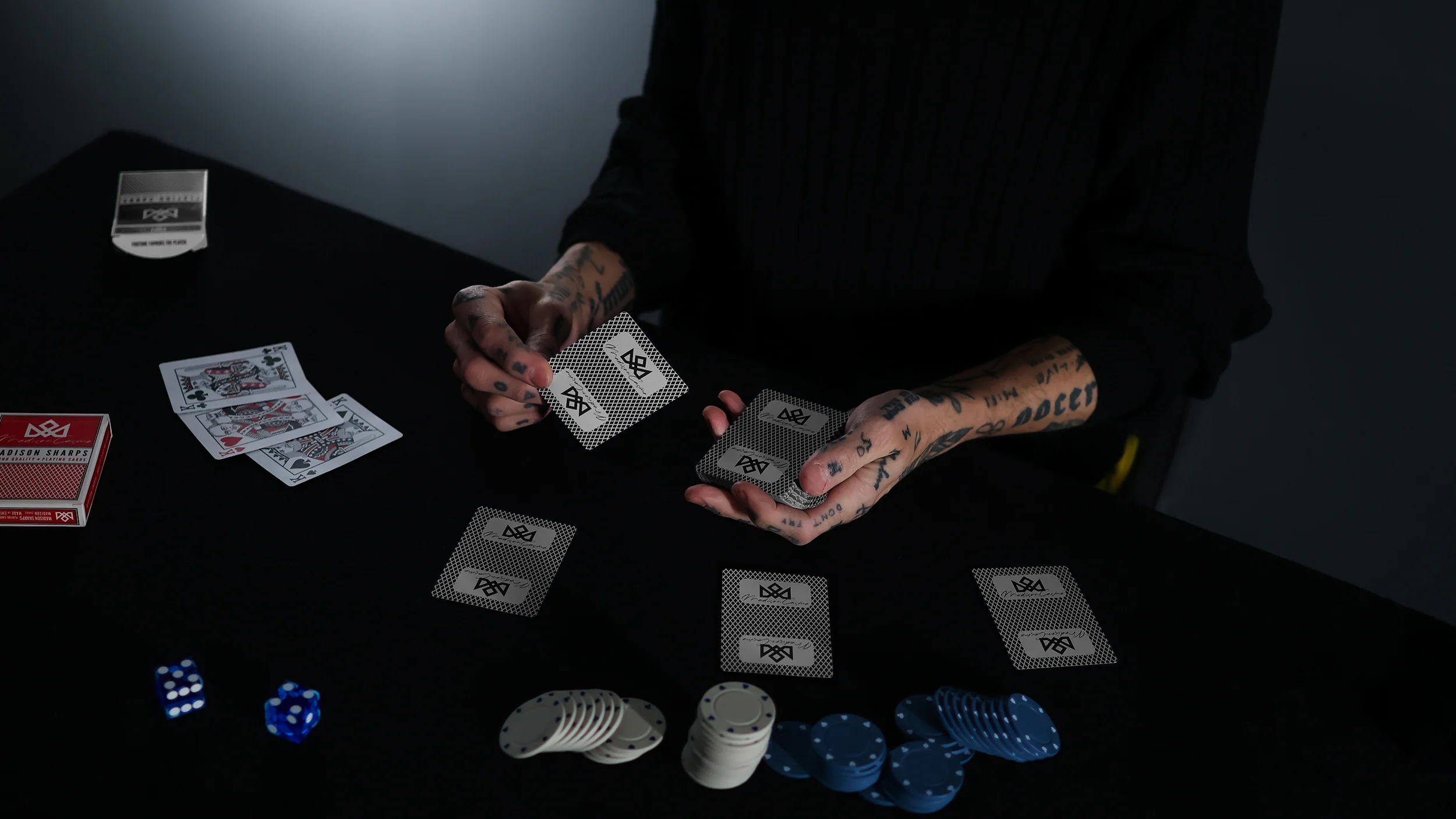 MADISON SHARPS Playing Cards - BLACK - Image 33