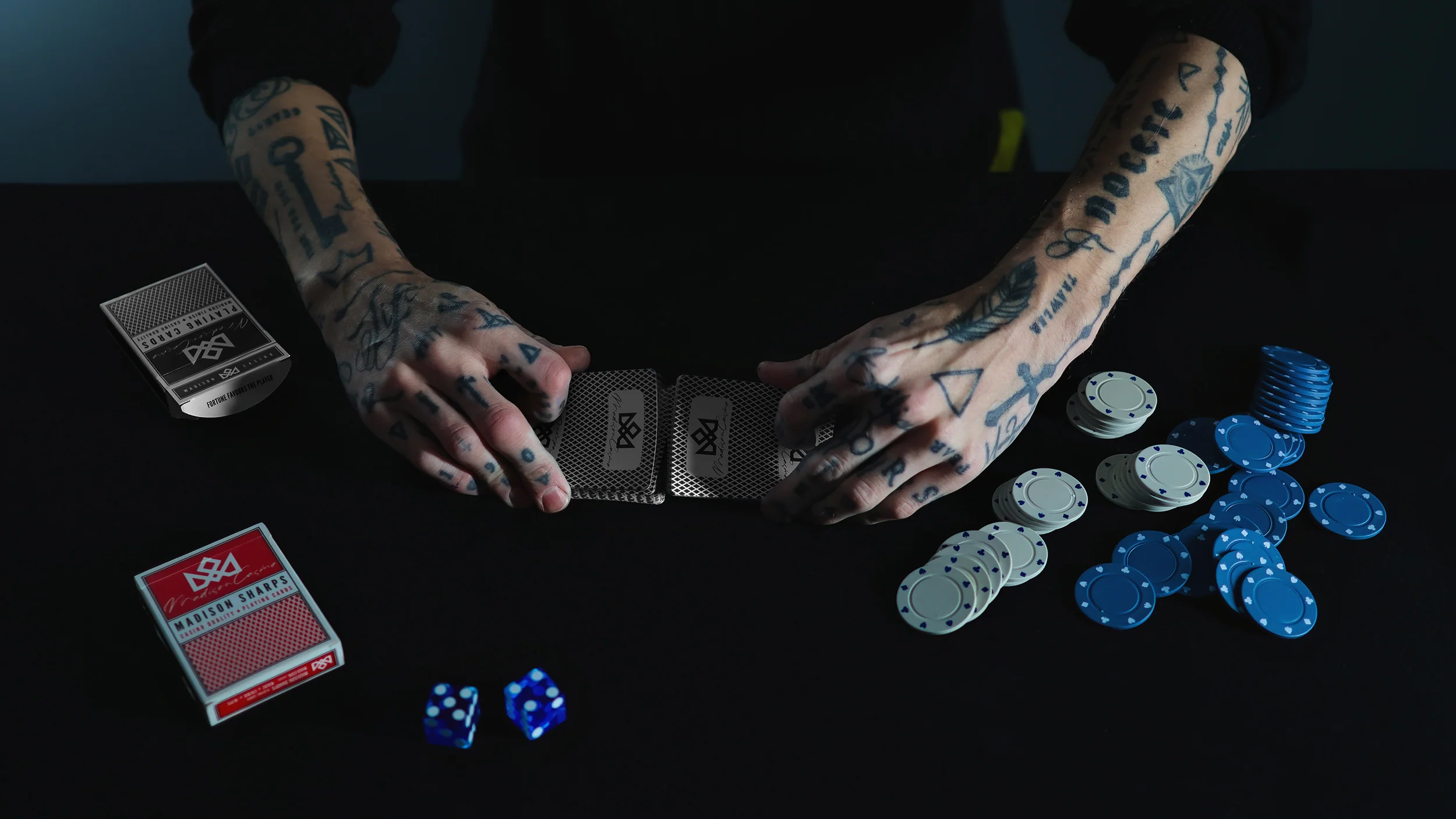 MADISON SHARPS Playing Cards - BLACK - Image 34