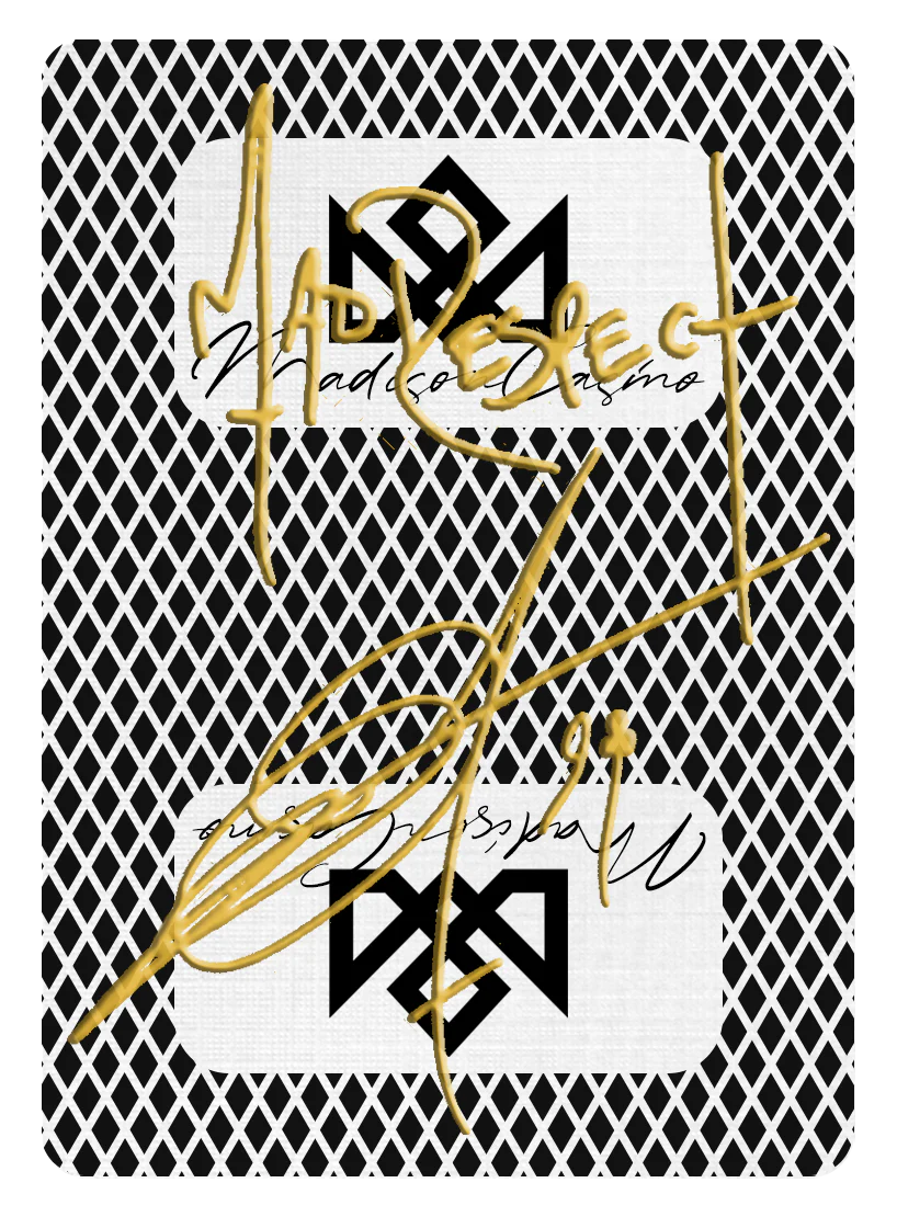 MADISON SHARPS Playing Cards - BLACK - Image 35