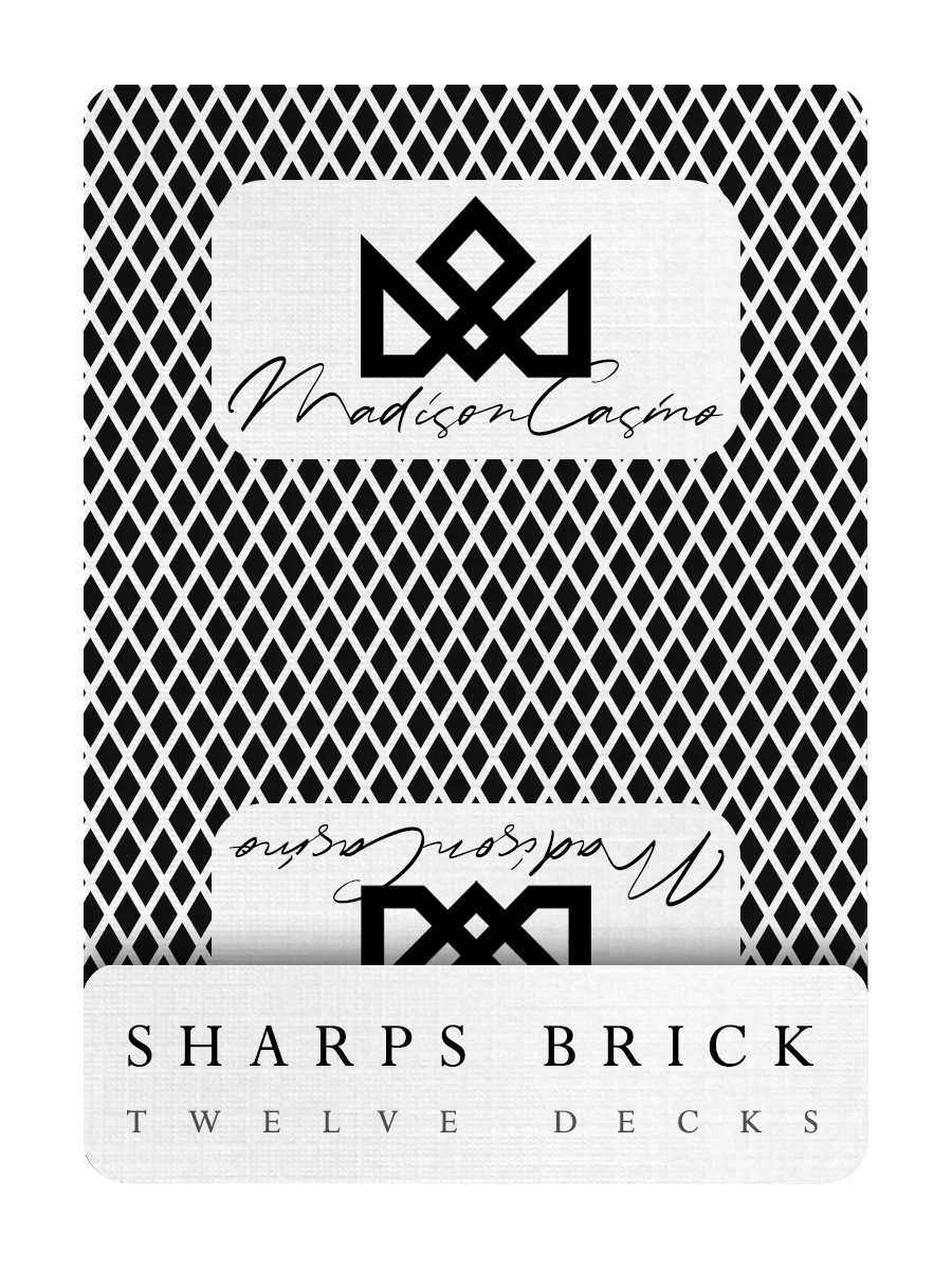 MADISON SHARPS Playing Cards - BLACK - Image 36