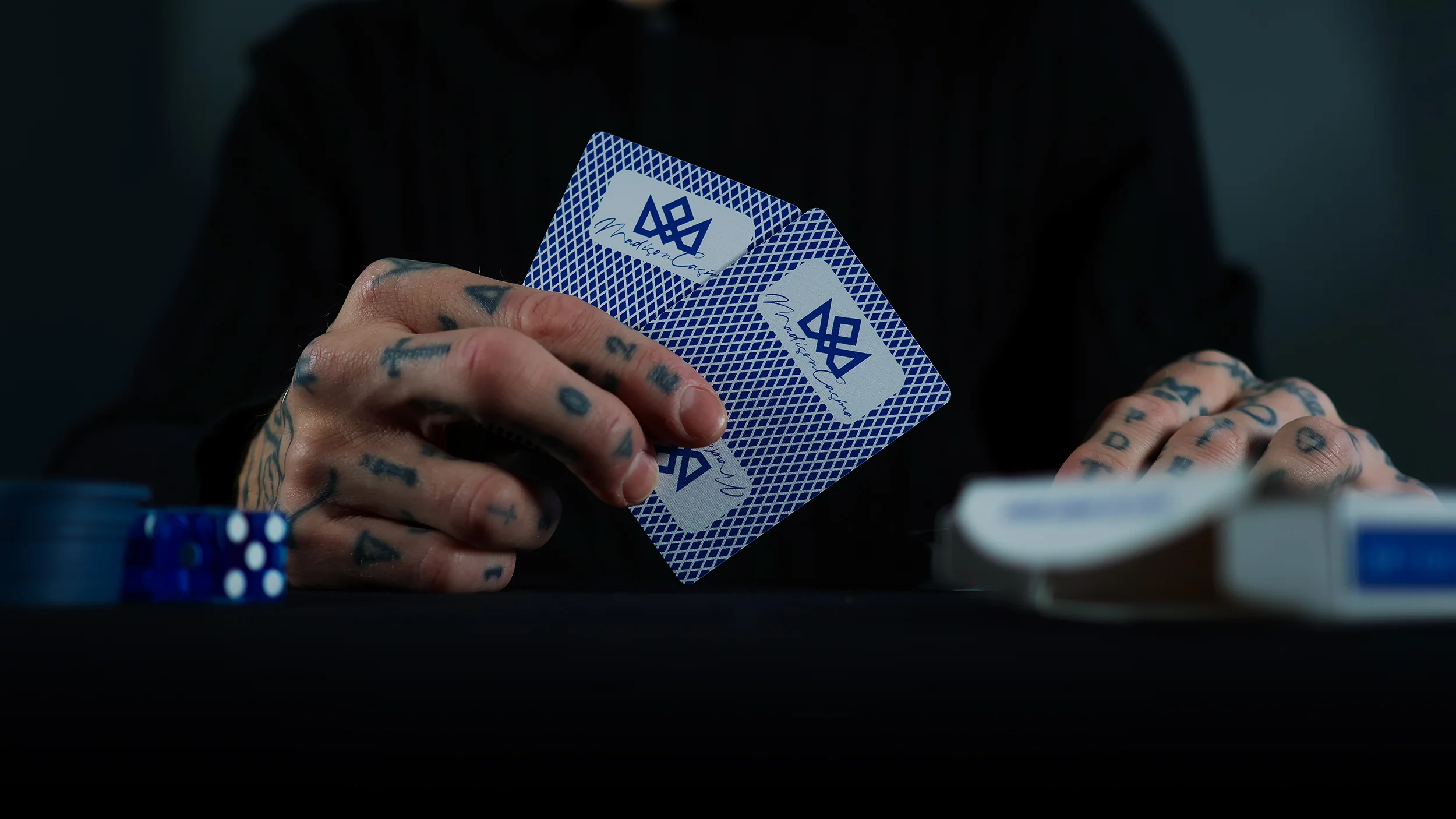 MADISON SHARPS Playing Cards - BLUE - Image 16