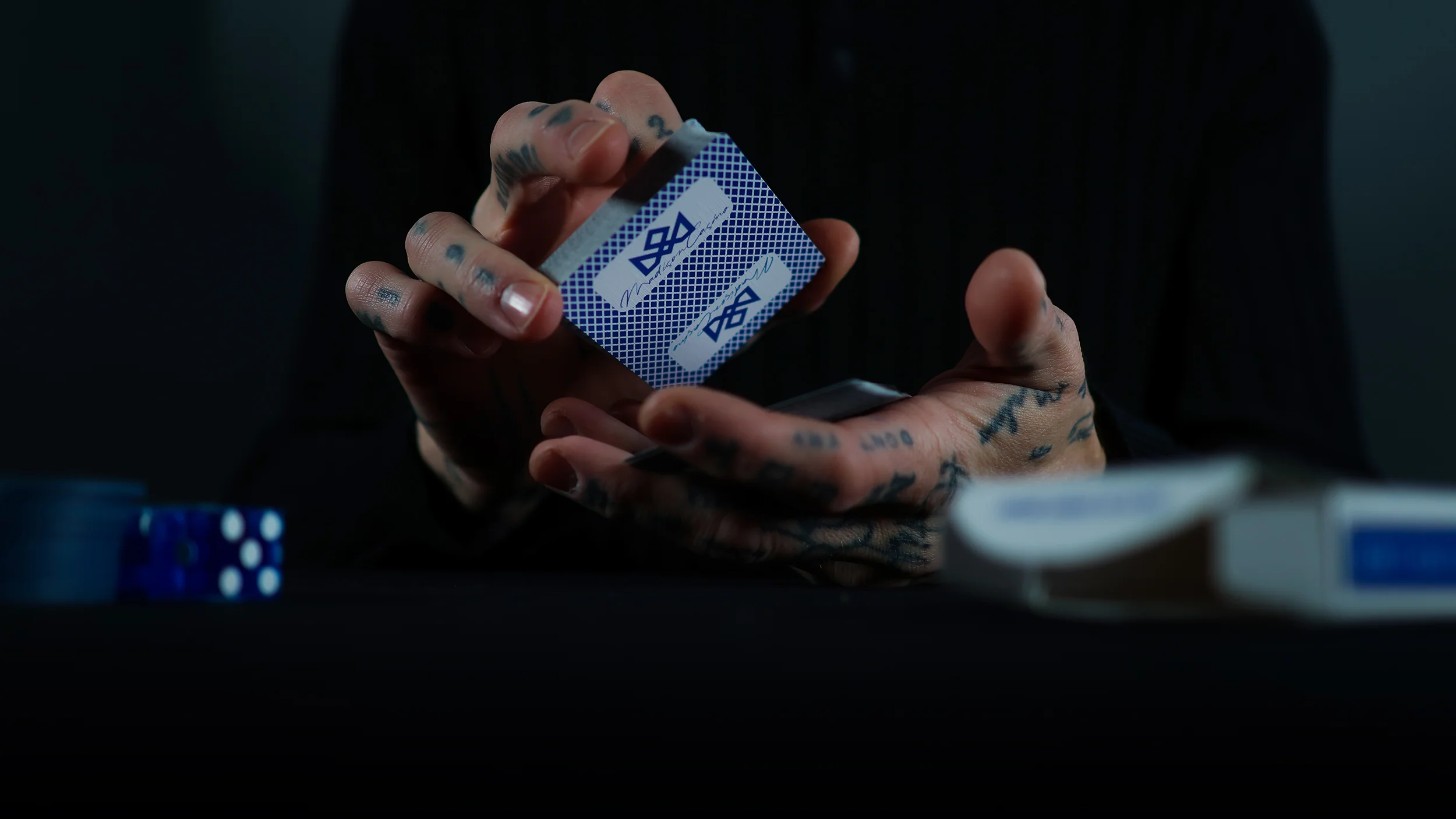 MADISON SHARPS Playing Cards - BLUE - Image 3