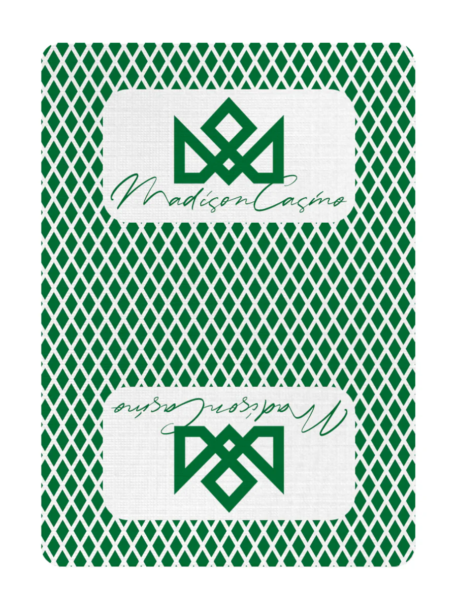 MADISON SHARPS Playing Cards - GREEN