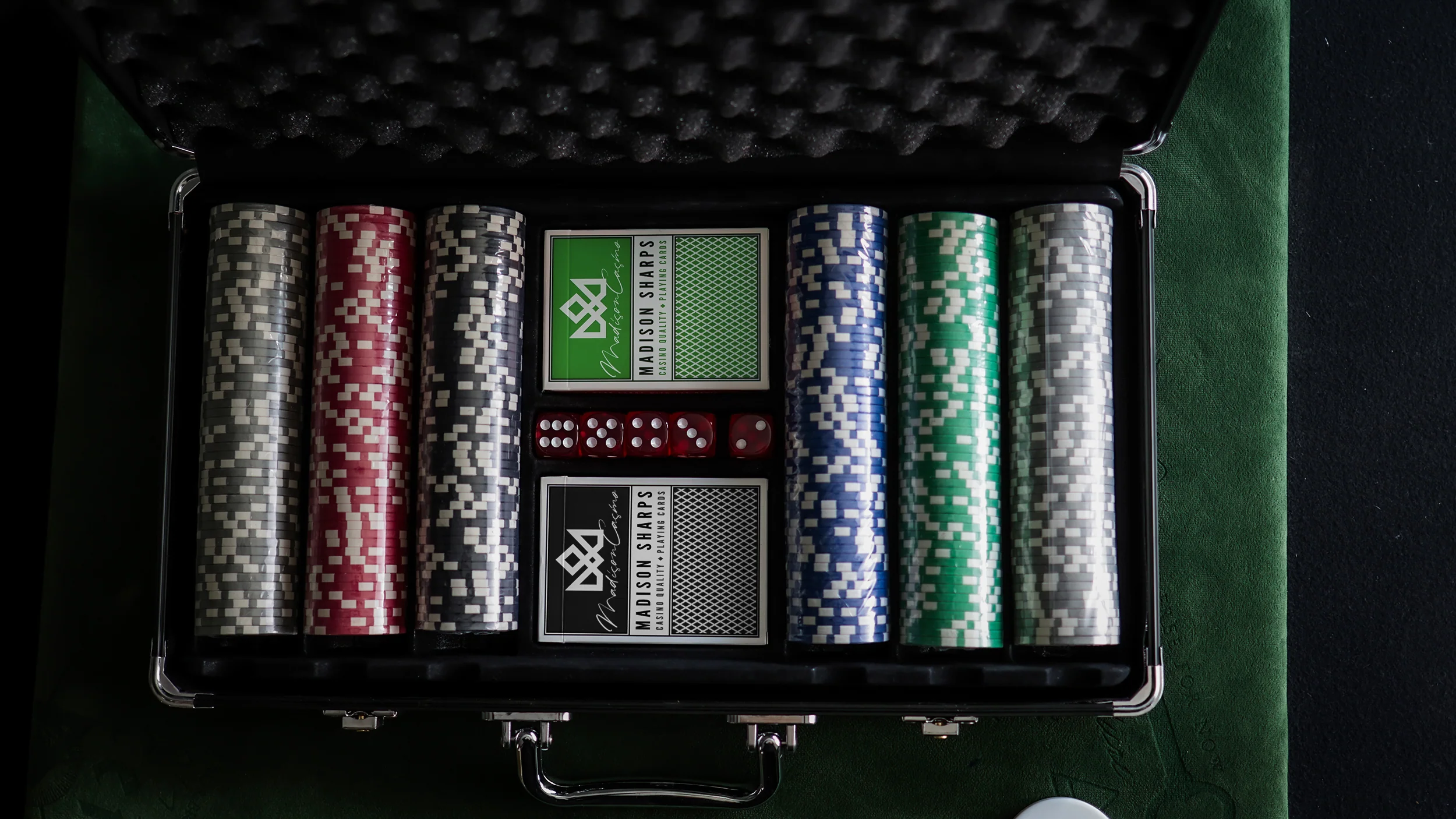 MADISON SHARPS Playing Cards - GREEN - Image 2