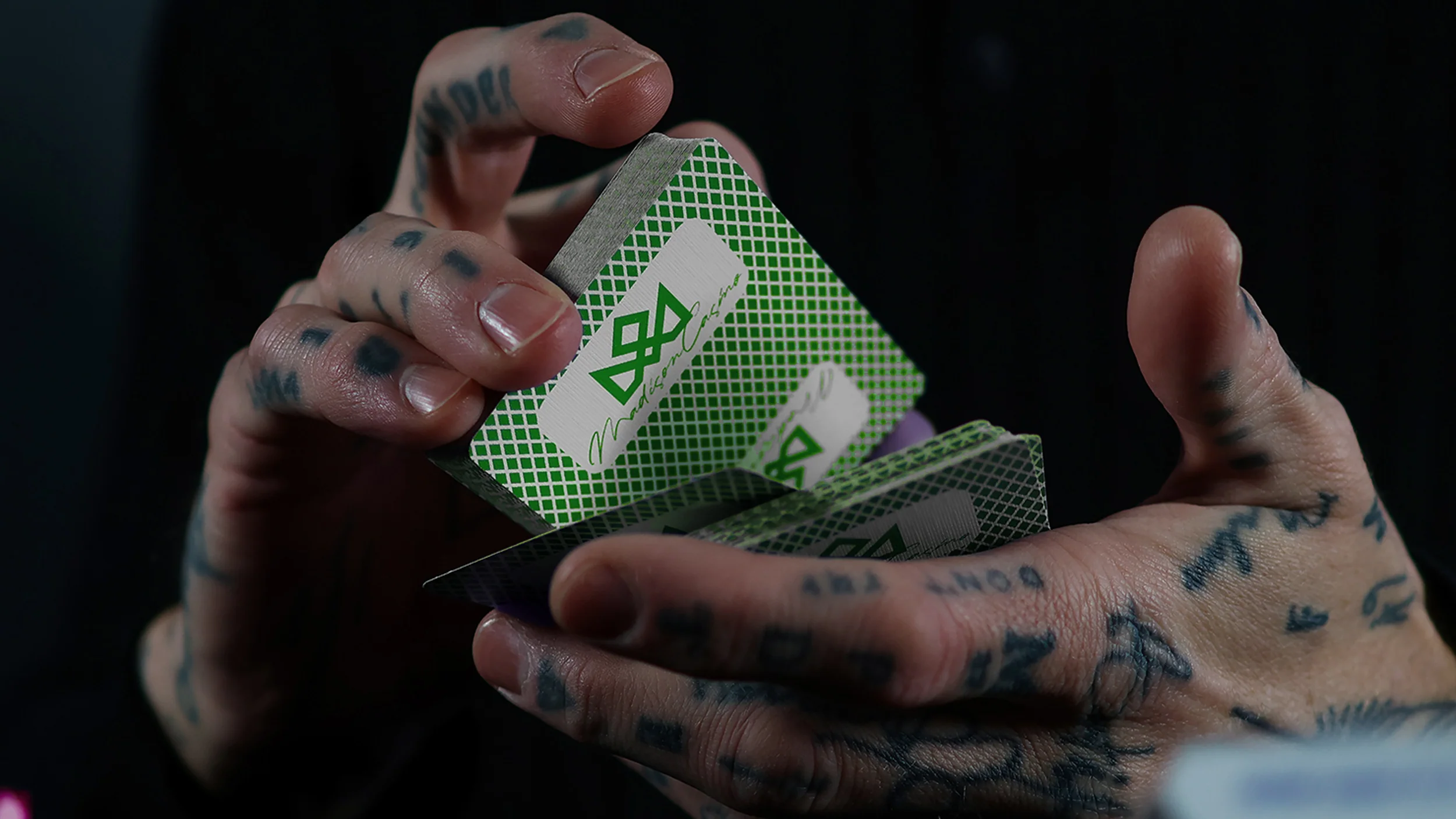 MADISON SHARPS Playing Cards - GREEN - Image 25