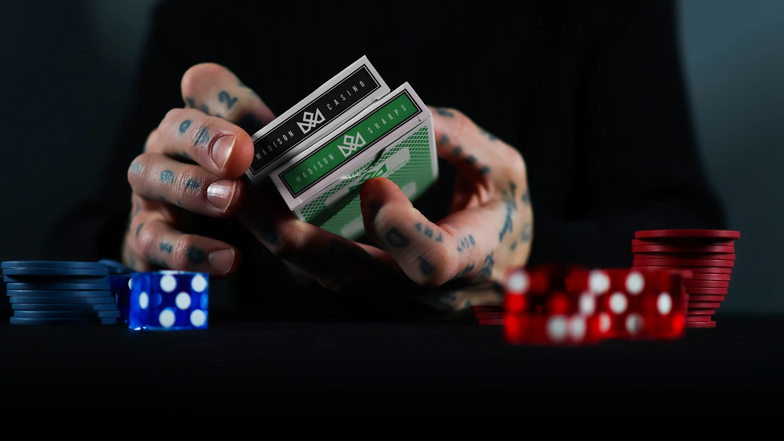 MADISON SHARPS Playing Cards - GREEN - Image 29