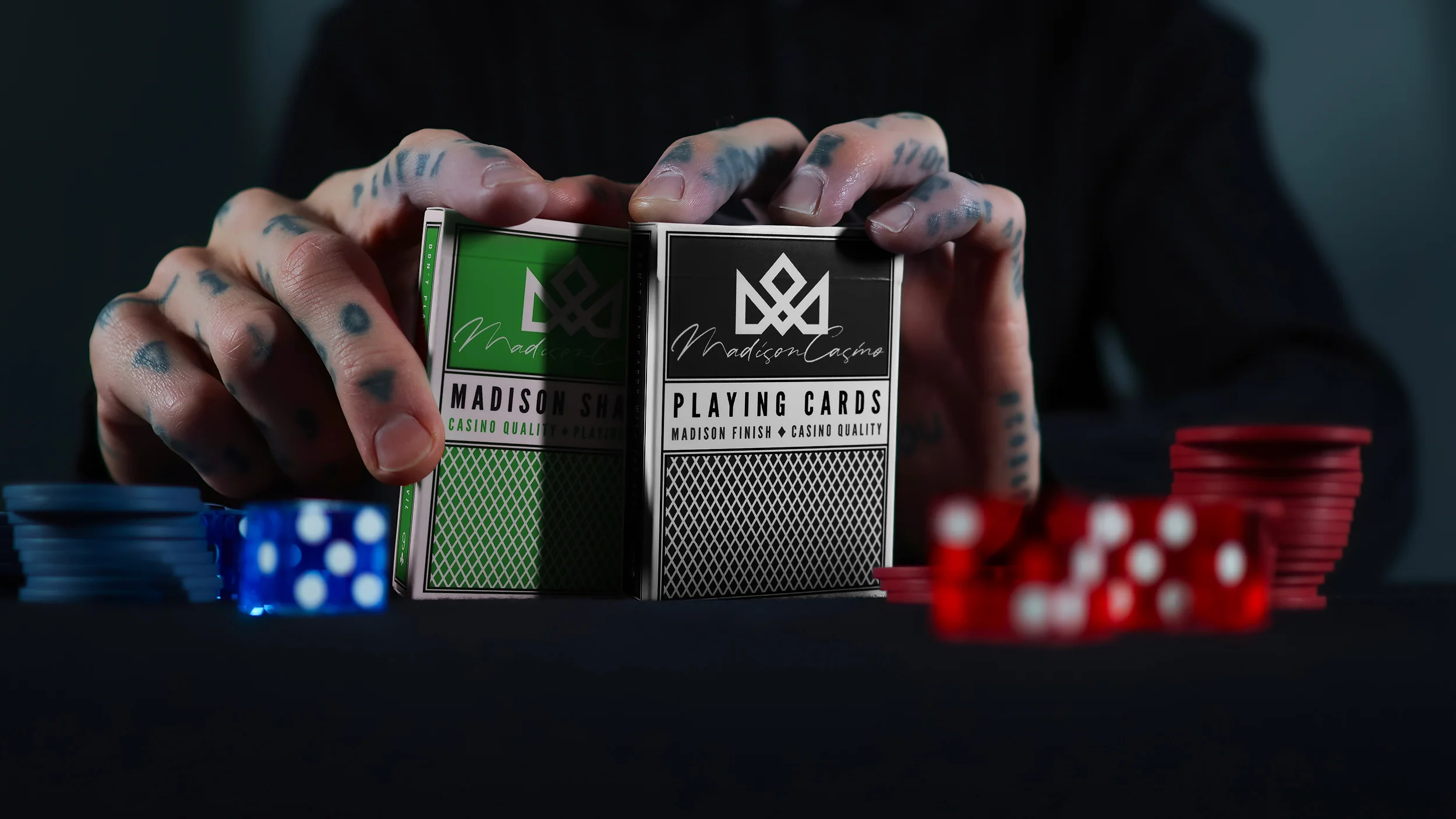 MADISON SHARPS Playing Cards - GREEN - Image 30