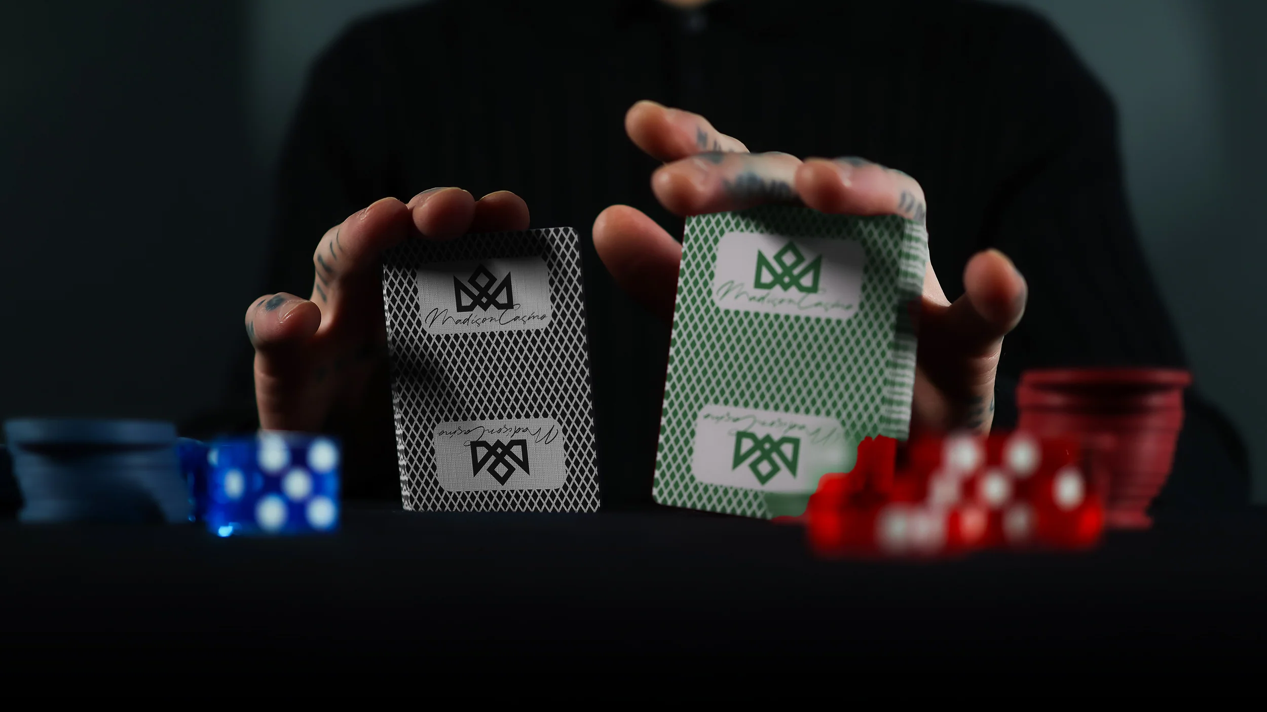 MADISON SHARPS Playing Cards - GREEN - Image 32