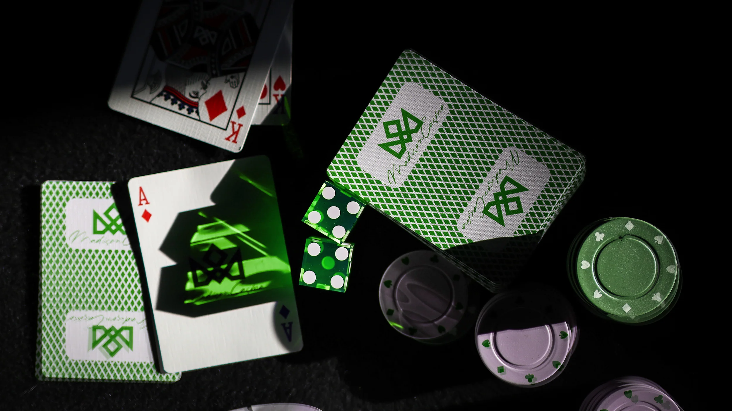 MADISON SHARPS Playing Cards - GREEN - Image 38