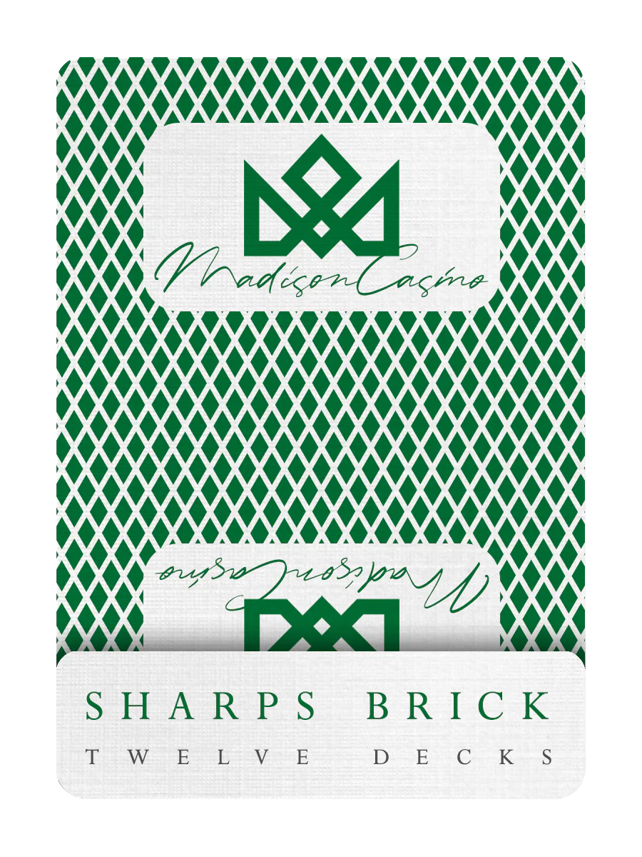 MADISON SHARPS Playing Cards - GREEN - Image 45