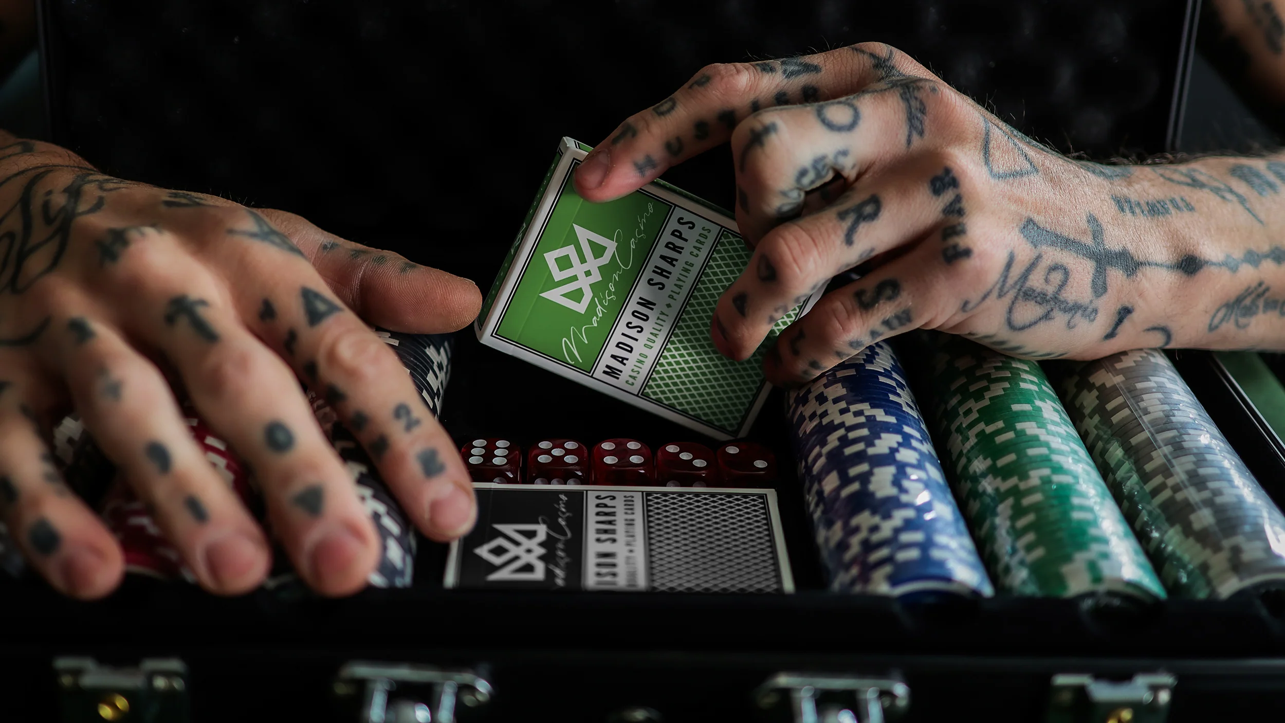 MADISON SHARPS Playing Cards - GREEN - Image 6