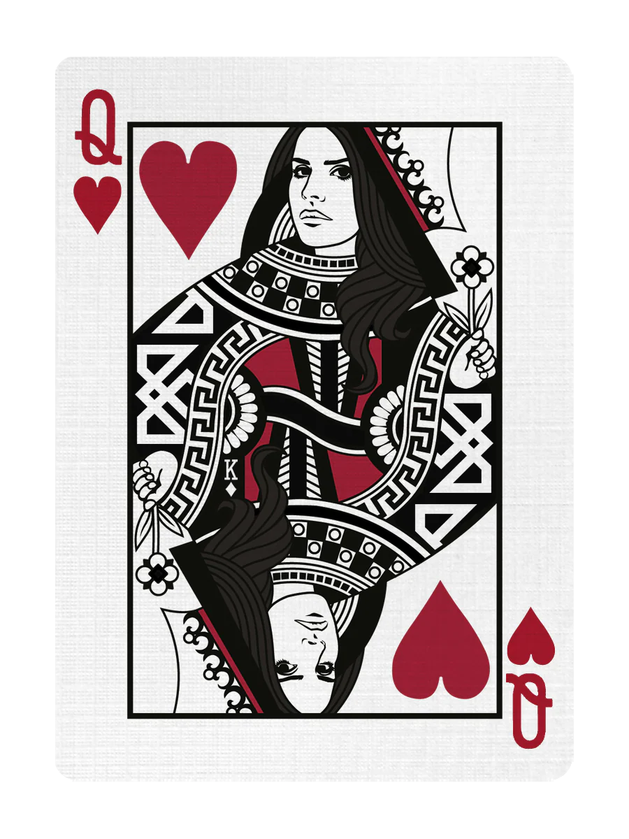 QUEEN of HEARTS - CUSTOM COURT CARD - Image 3