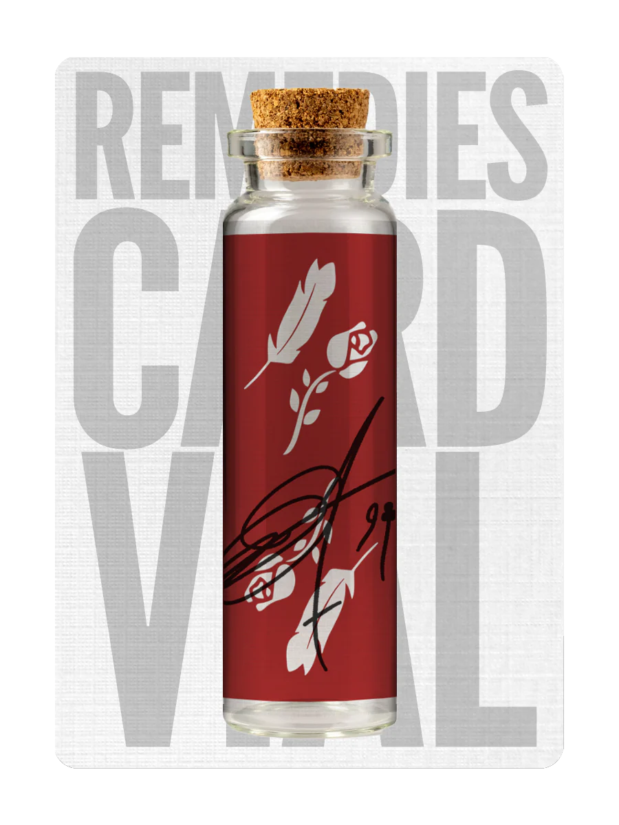 REMEDIES (Limited Edition) Card Vial - Signed By MADISON (Seconds) - Image 7