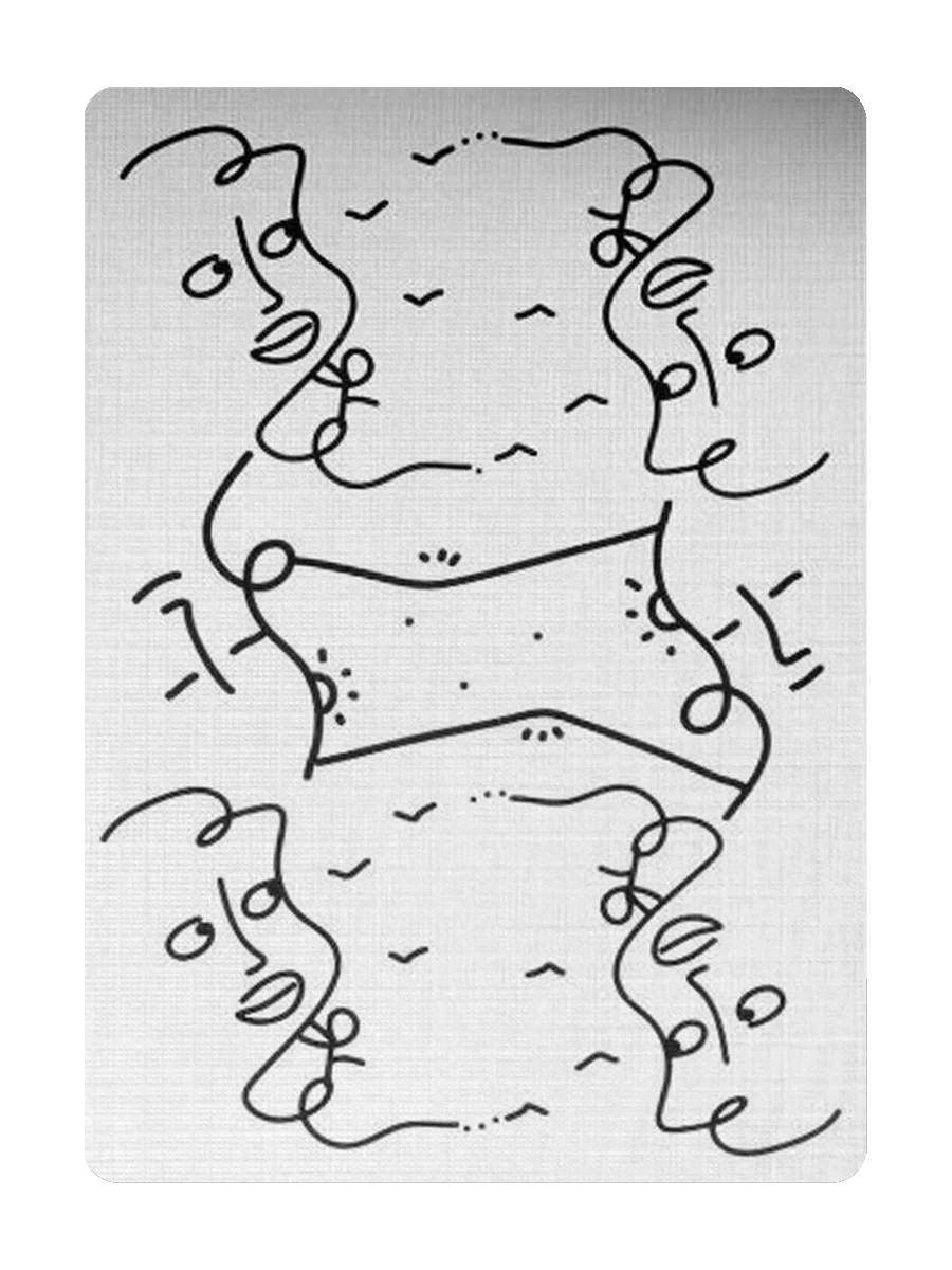 SHANTELL MARTIN Playing Cards by theory11 (Black Edition)