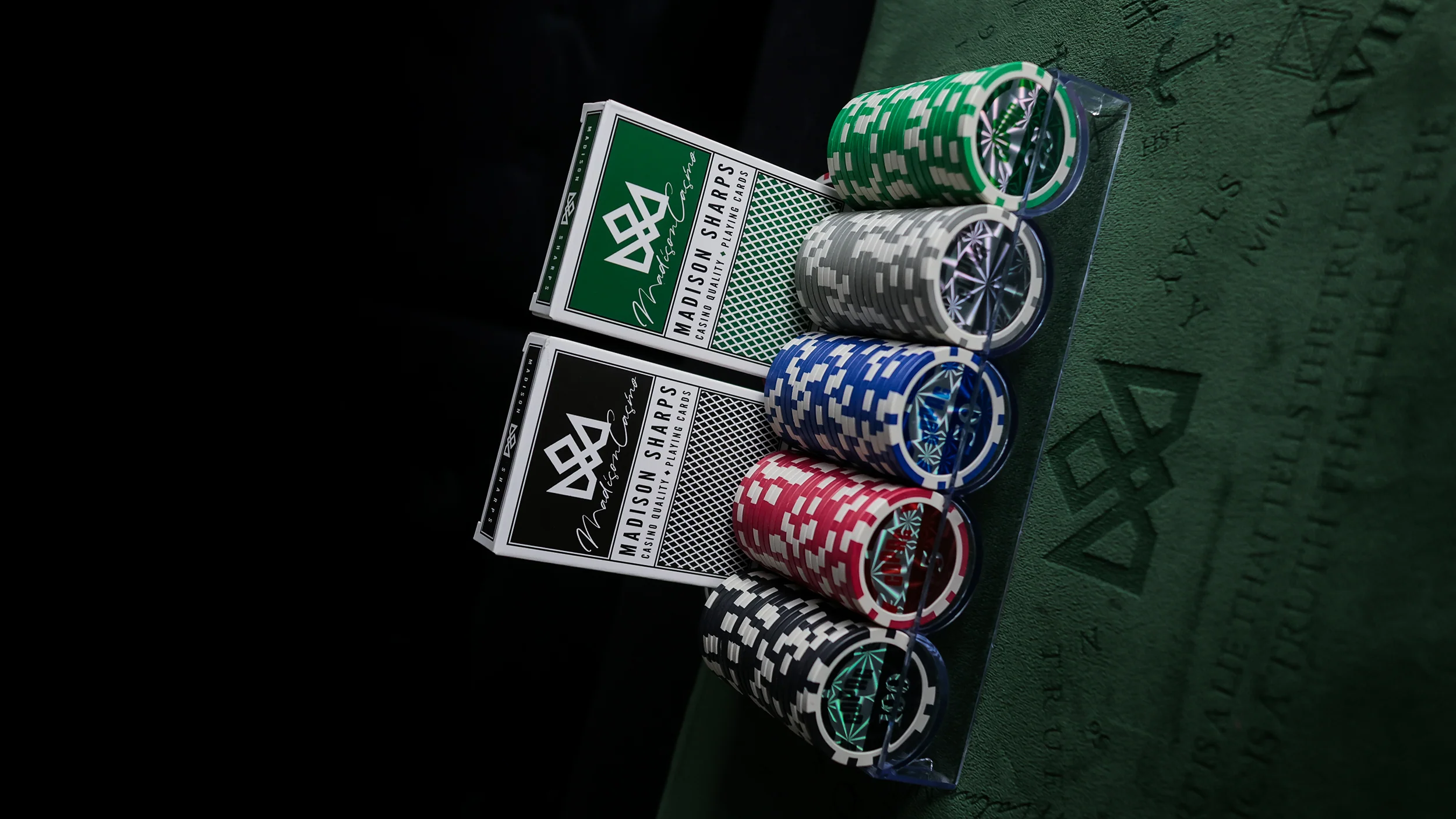 COPAG POKER CHIP TRAY SET AND SHARPS - Image 10