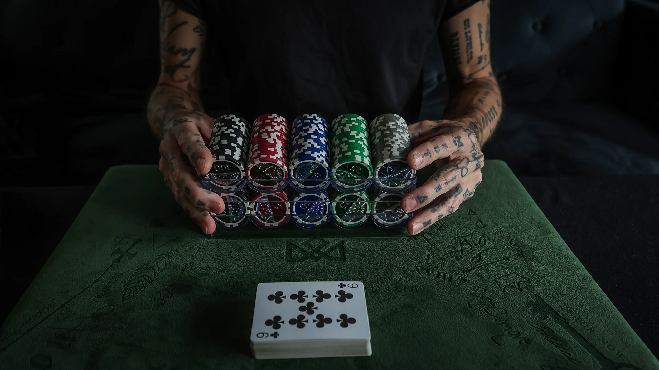 COPAG POKER CHIP TRAY SET AND SHARPS - Image 18