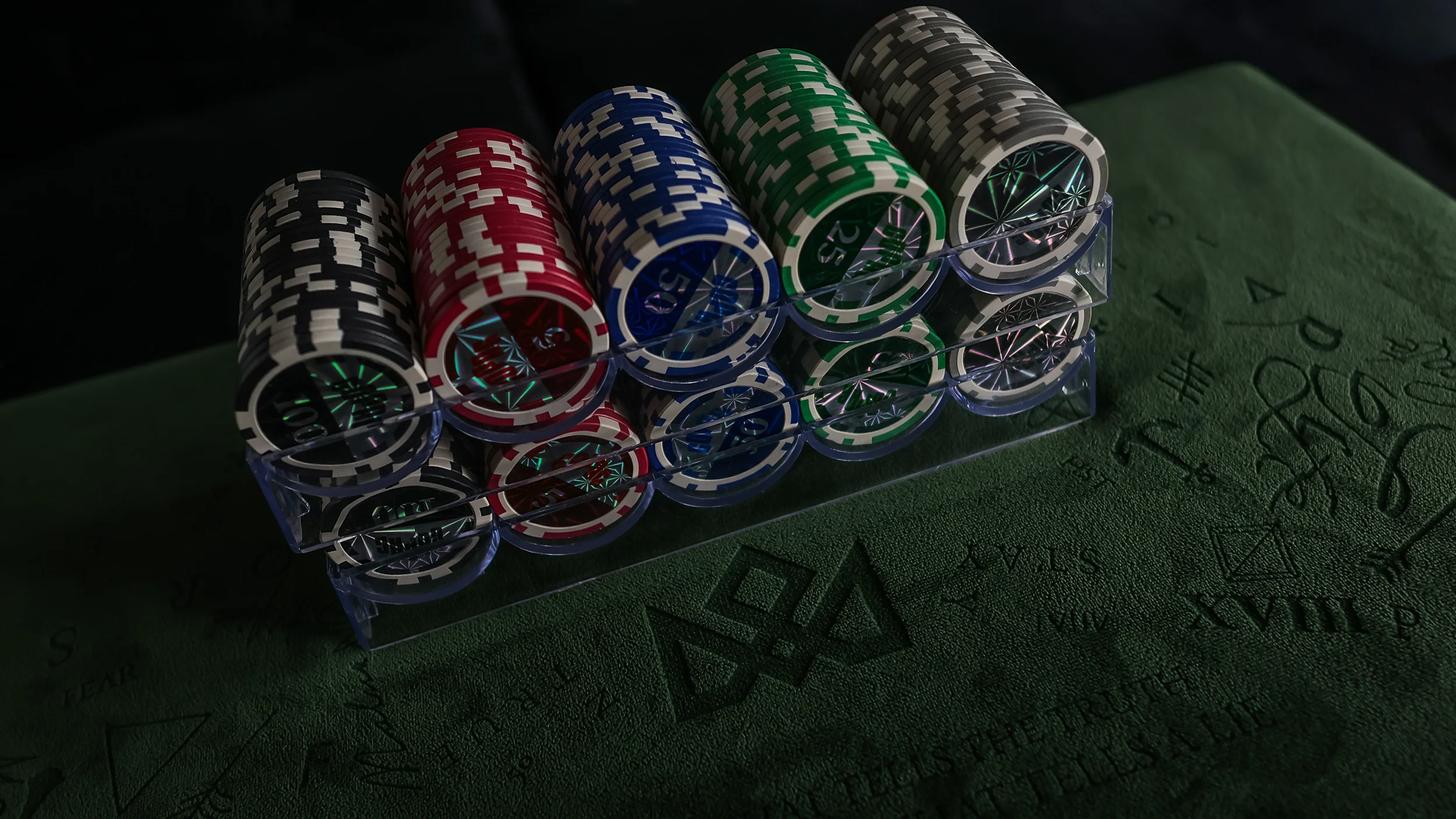 COPAG POKER CHIP TRAY SET AND SHARPS - Image 21