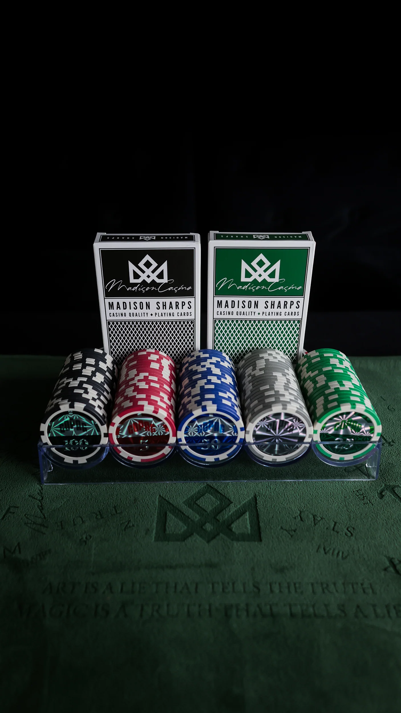 COPAG POKER CHIP TRAY SET AND SHARPS - Image 36