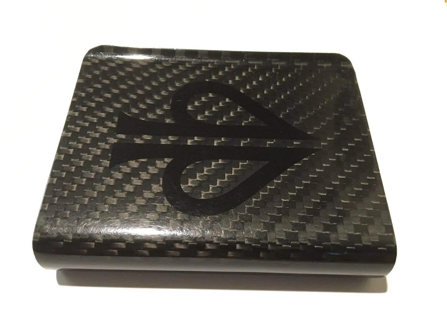 db CARBON FIBRE Card Clip & SKULL & BONES VIP - SIGNED by DAVID BLAINE - Image 5