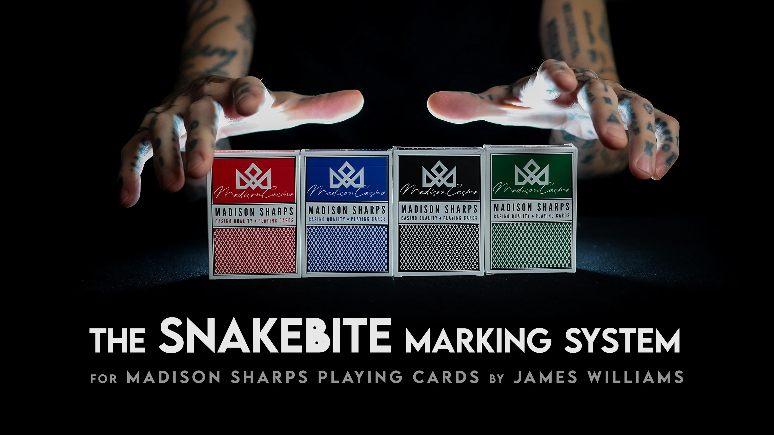 SNAKEBITE Marking System for SHARPS Playing Cards by JAMES WILLIAMS - Image 3