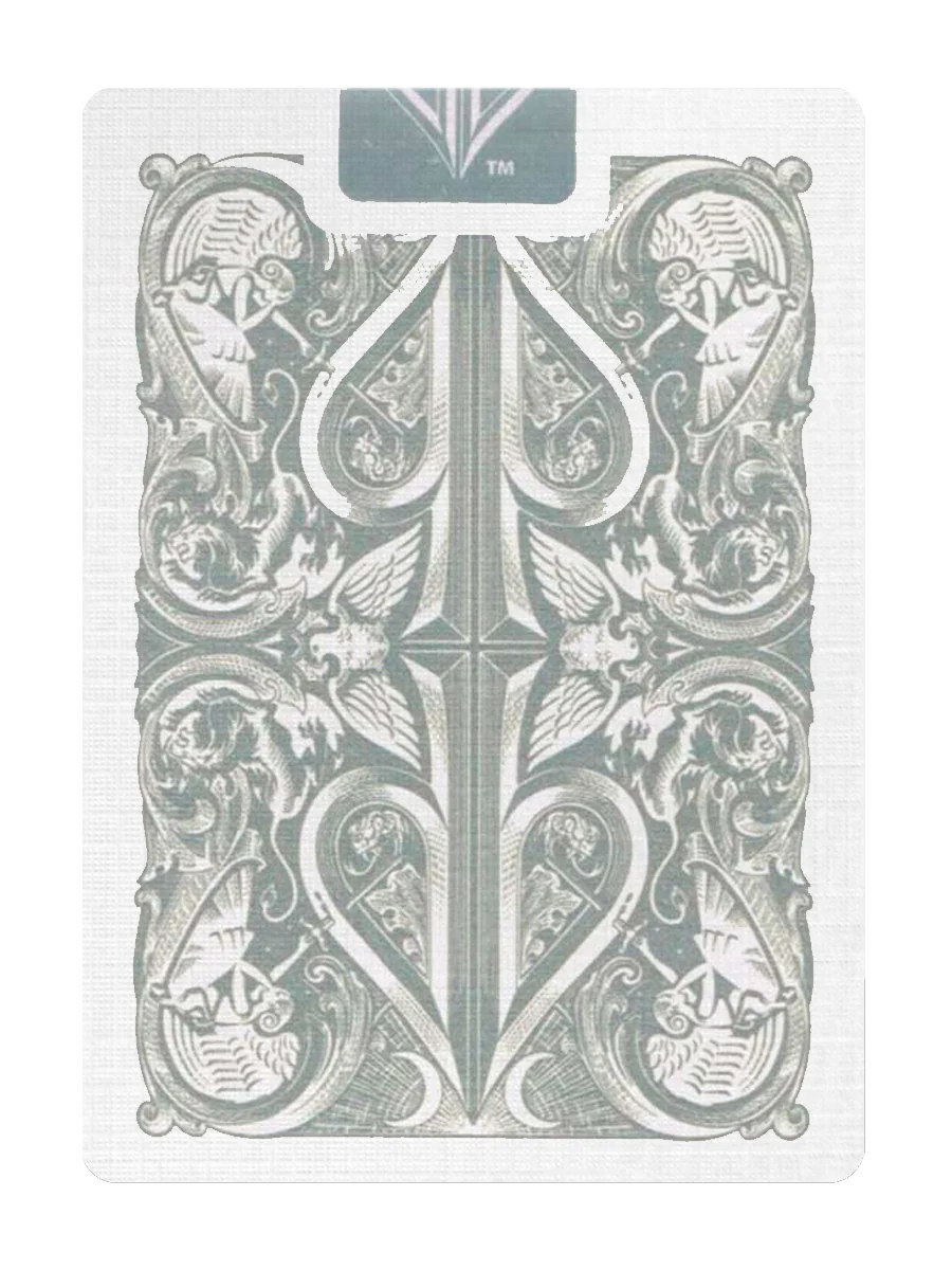 SPLIT SPADES (Silver Edition) Playing Cards by DAVID BLAINE